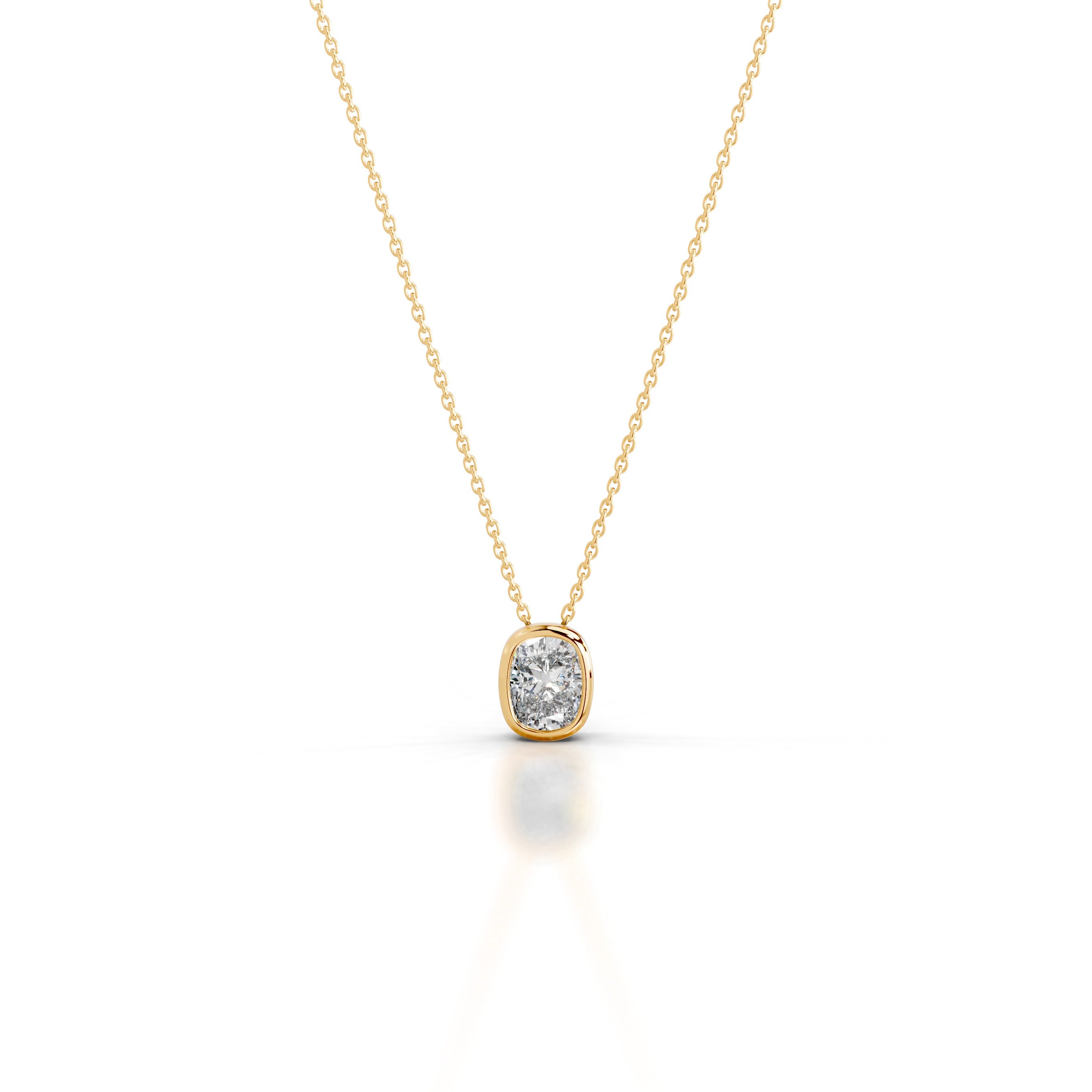 Gianna Diamond Pendant - 18K Yellow Gold