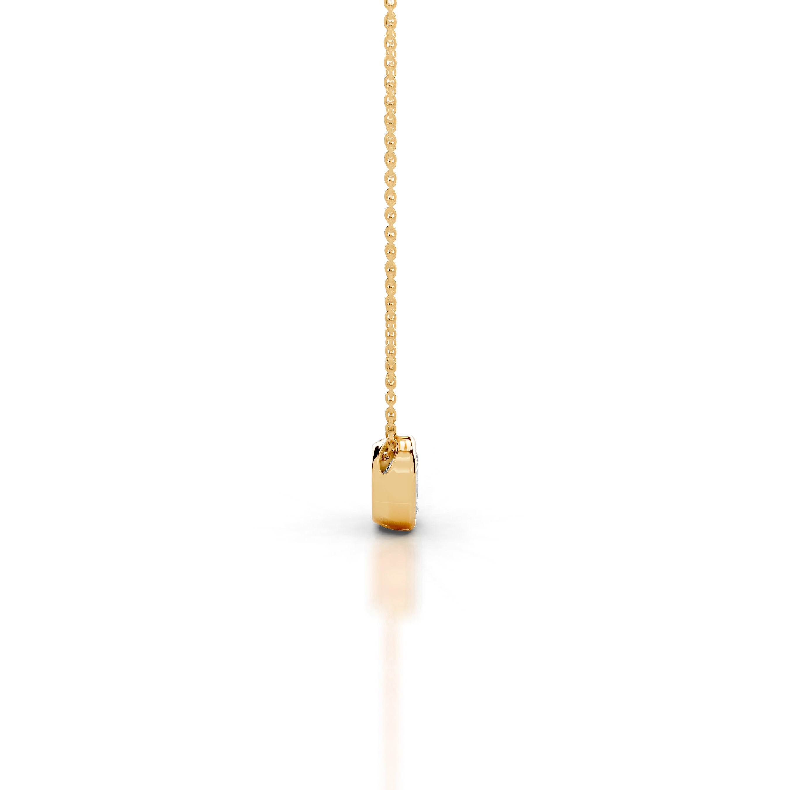 Gianna Diamond Pendant - 18K Yellow Gold