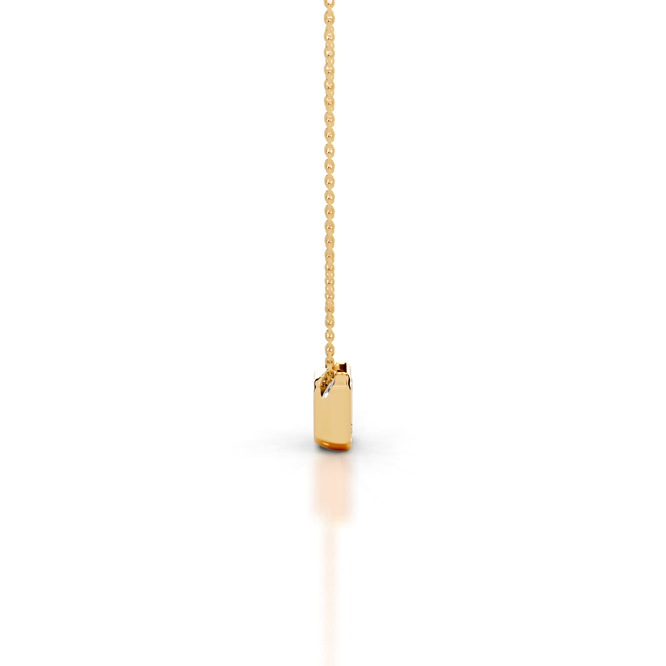 Gianna Diamond Pendant - 18K Yellow Gold