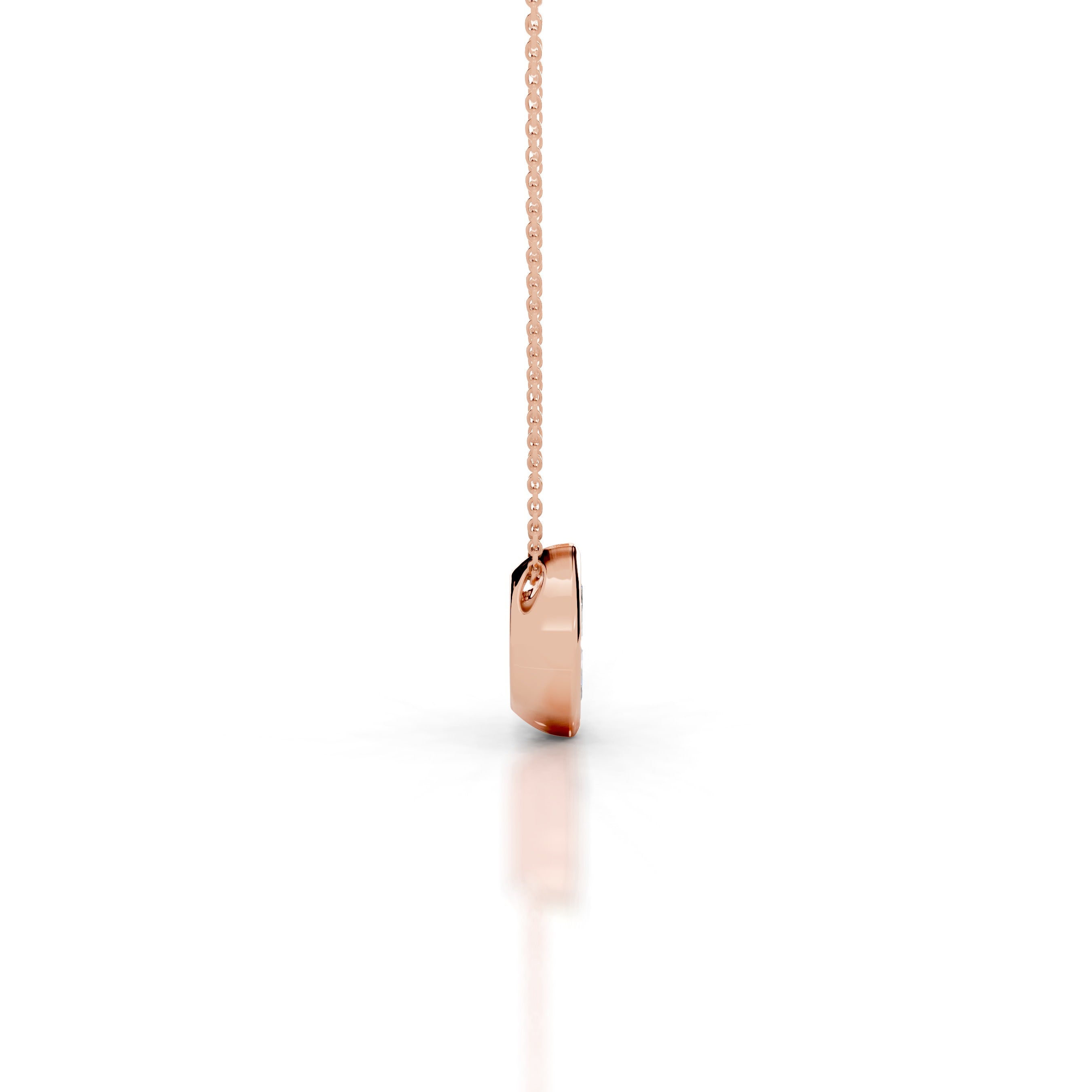 Gianna Diamond Pendant - 14K Rose Gold