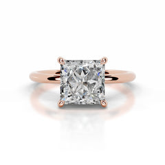 Willow Diamond Engagement Ring - 14K Rose Gold