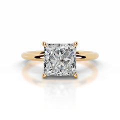 Willow Diamond Engagement Ring - 18K Yellow Gold - Main Stone 3.02 Carat