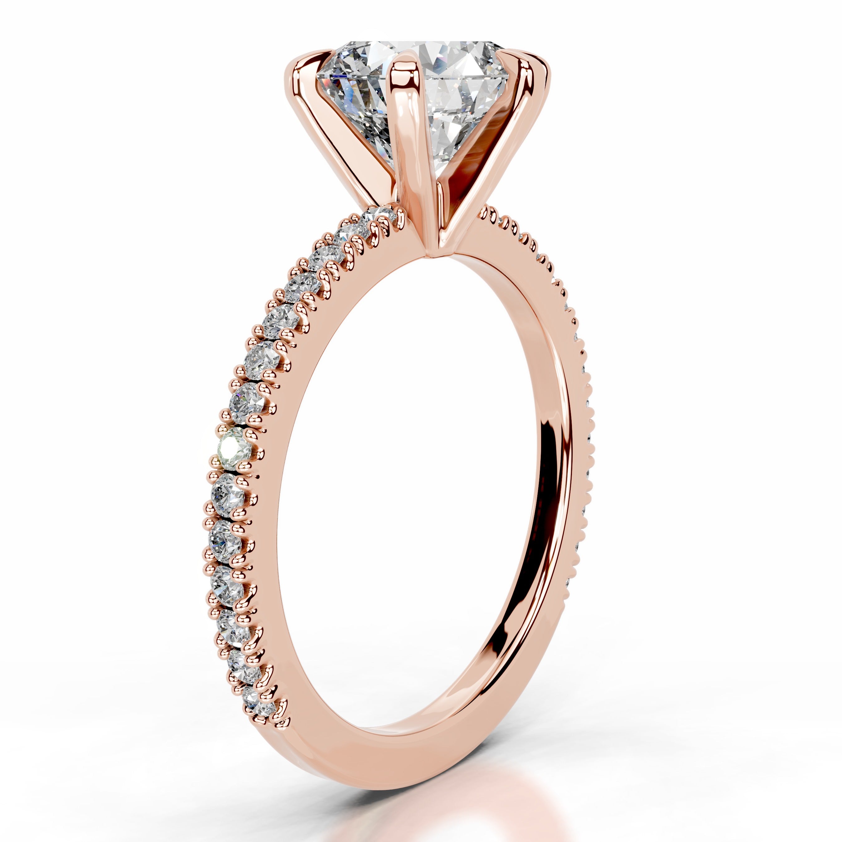 Luisana Diamond Engagement Ring - 14K Rose Gold