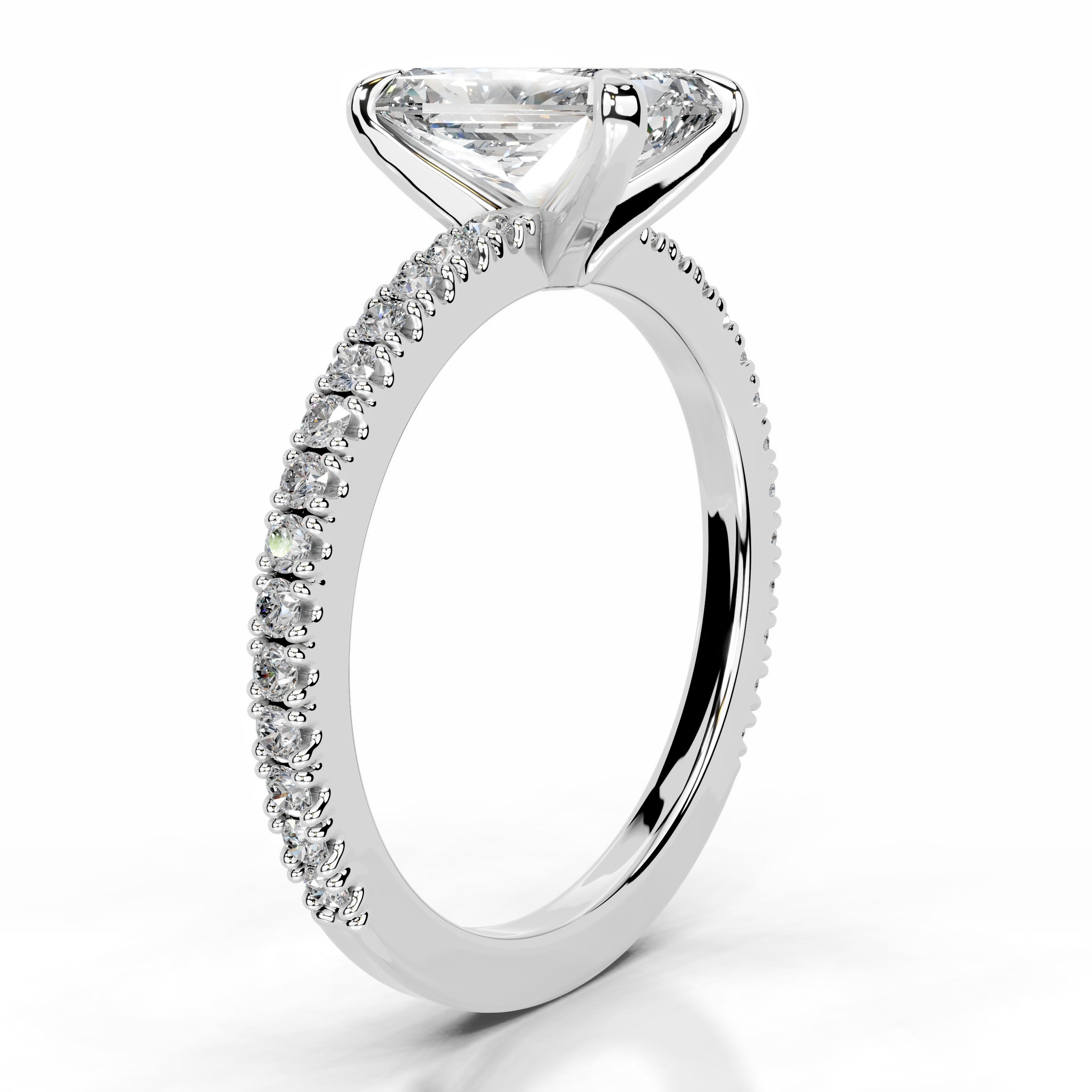 Luisana Diamond Engagement Ring - Platinum