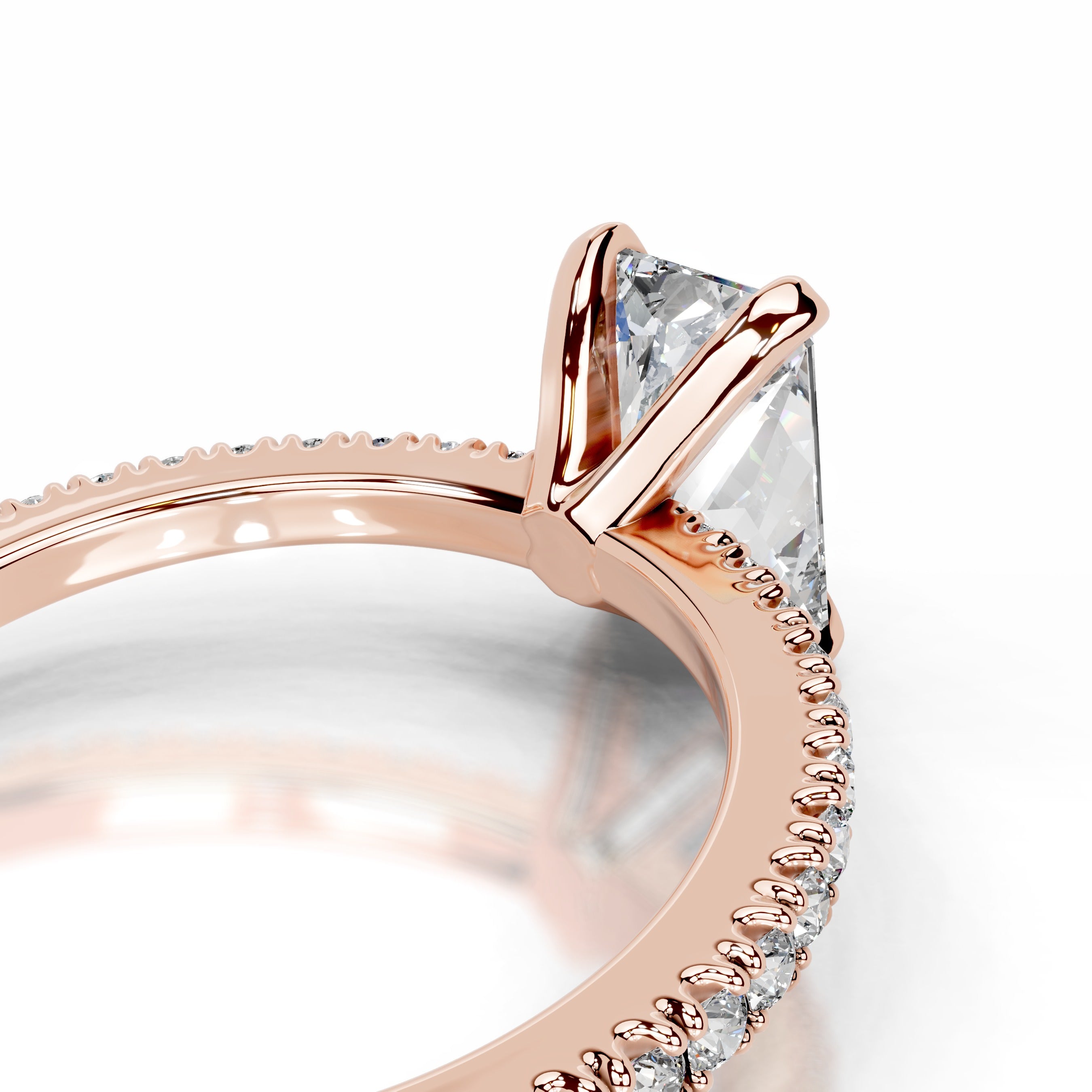 Luisana Diamond Engagement Ring - 14K Rose Gold