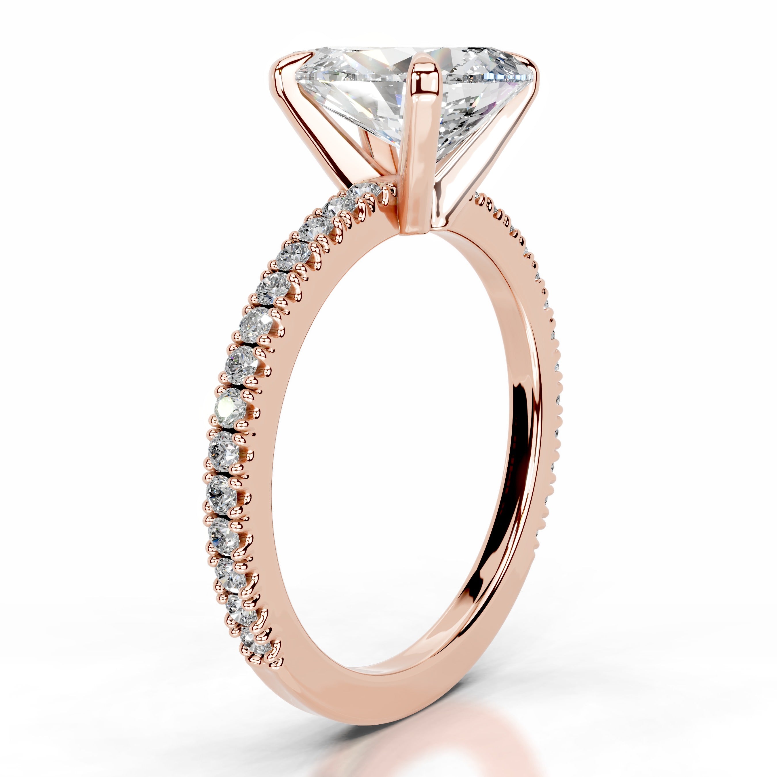 Luisana Diamond Engagement Ring - 14K Rose Gold