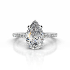 Luisana Diamond Engagement Ring - 14K White Gold