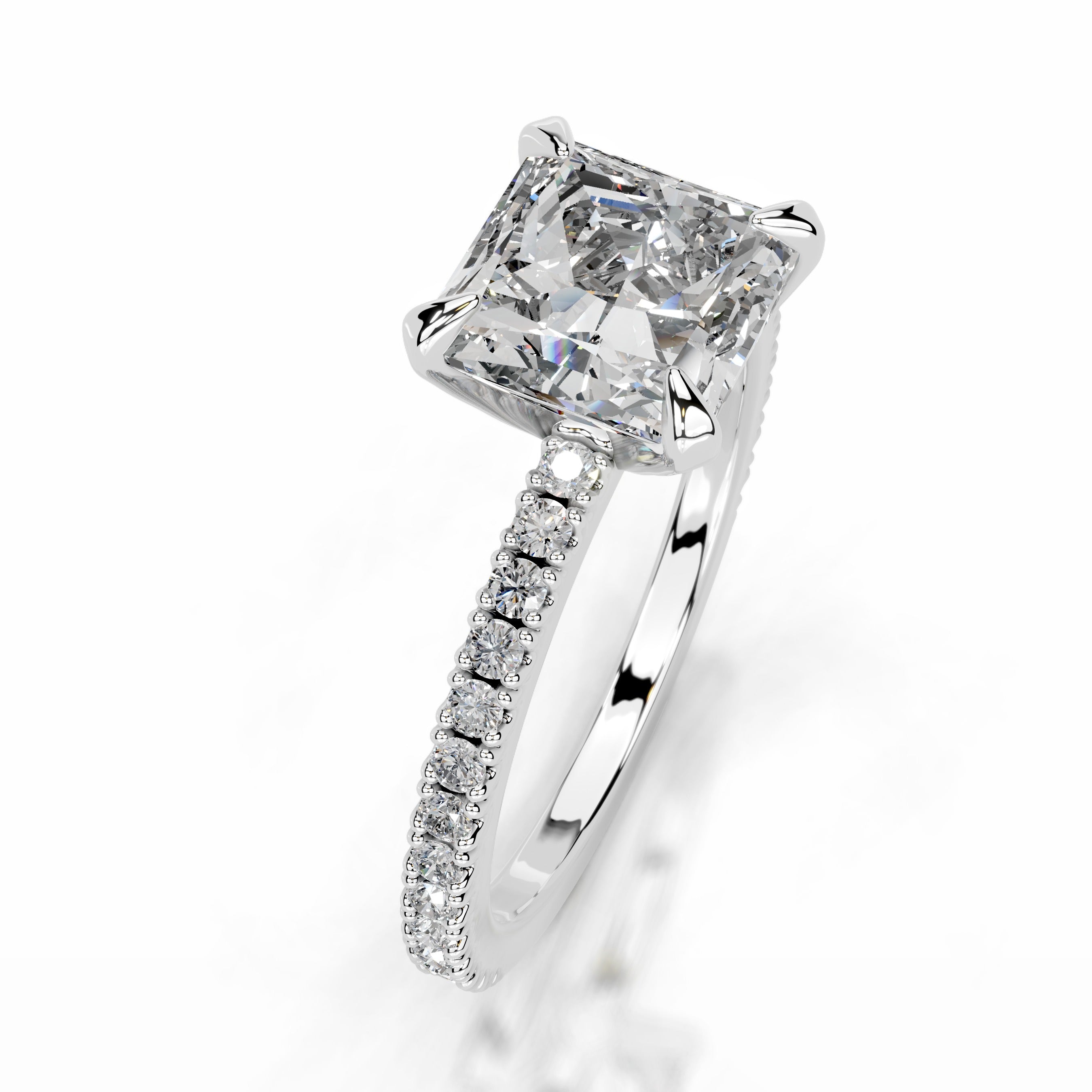 Luisana Diamond Engagement Ring - 14K White Gold