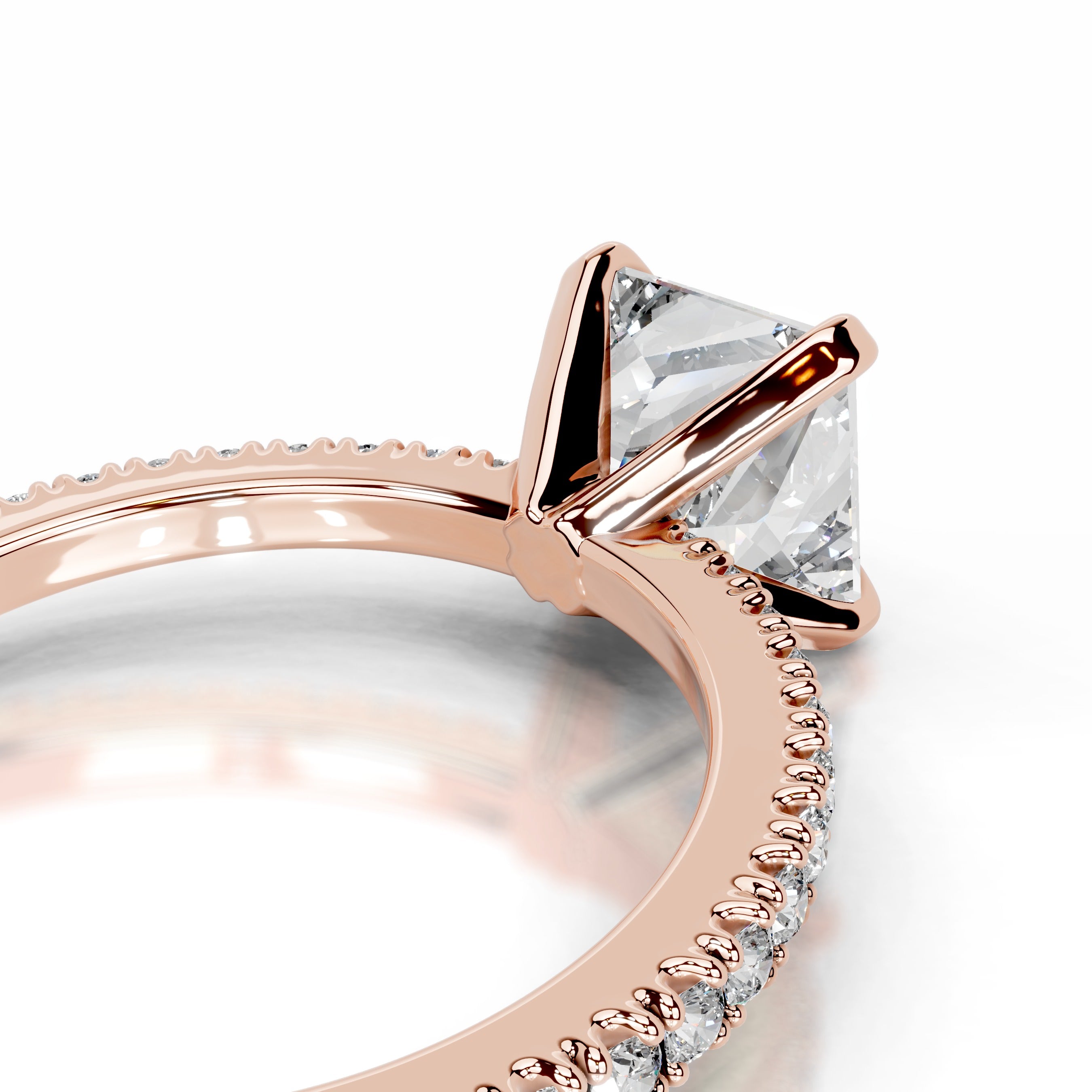 Luisana Diamond Engagement Ring - 14K Rose Gold