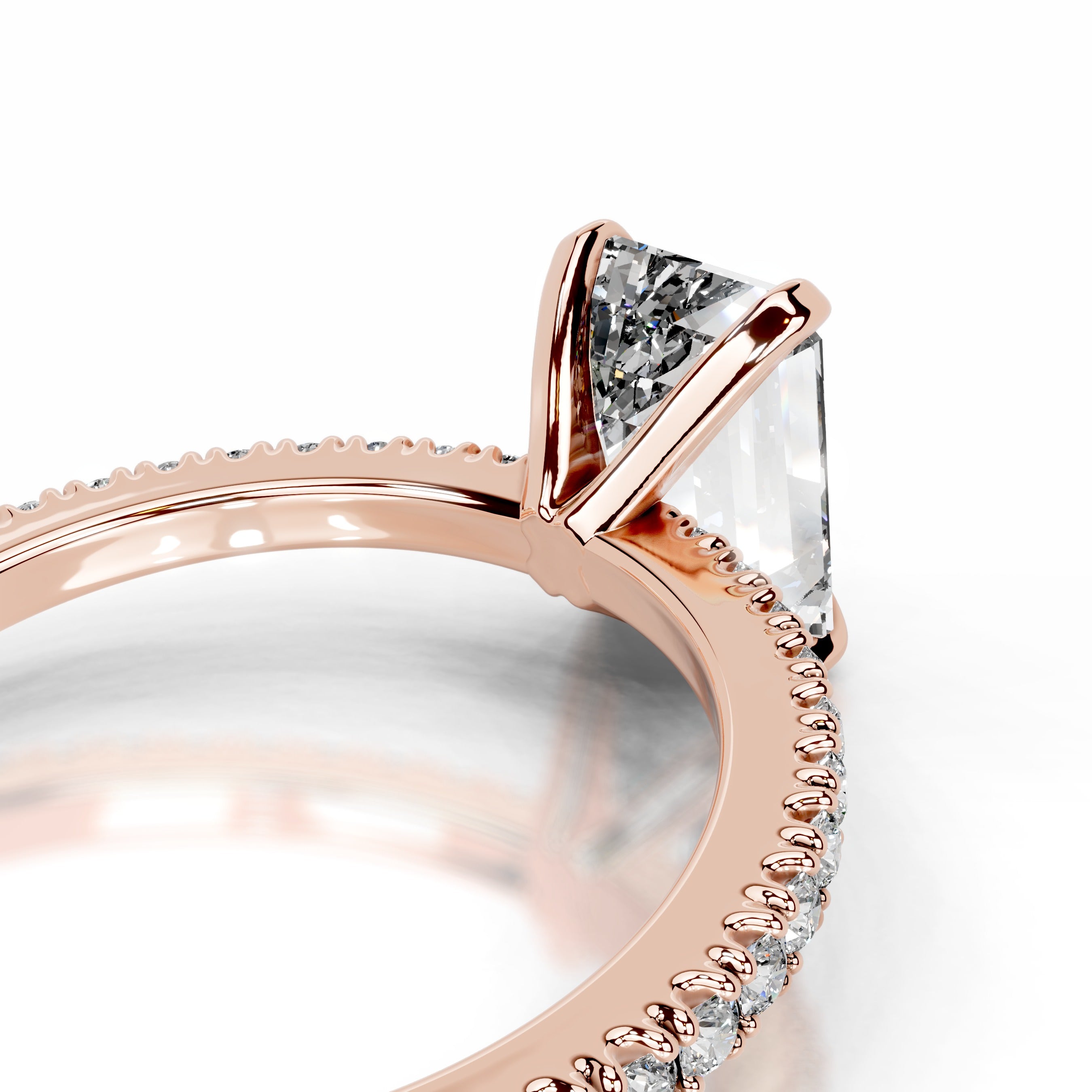 Luisana Diamond Engagement Ring - 14K Rose Gold