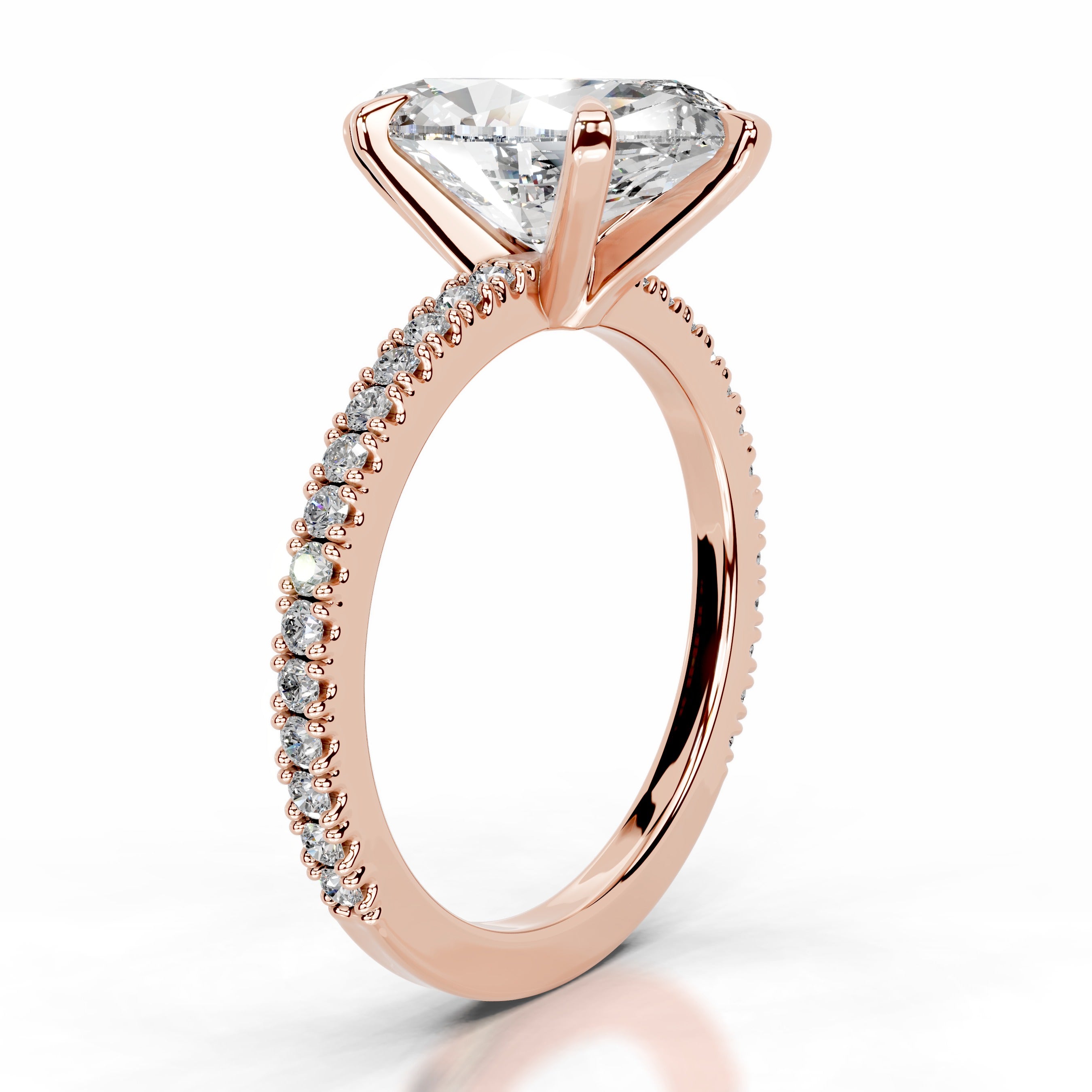 Luisana Diamond Engagement Ring - 14K Rose Gold