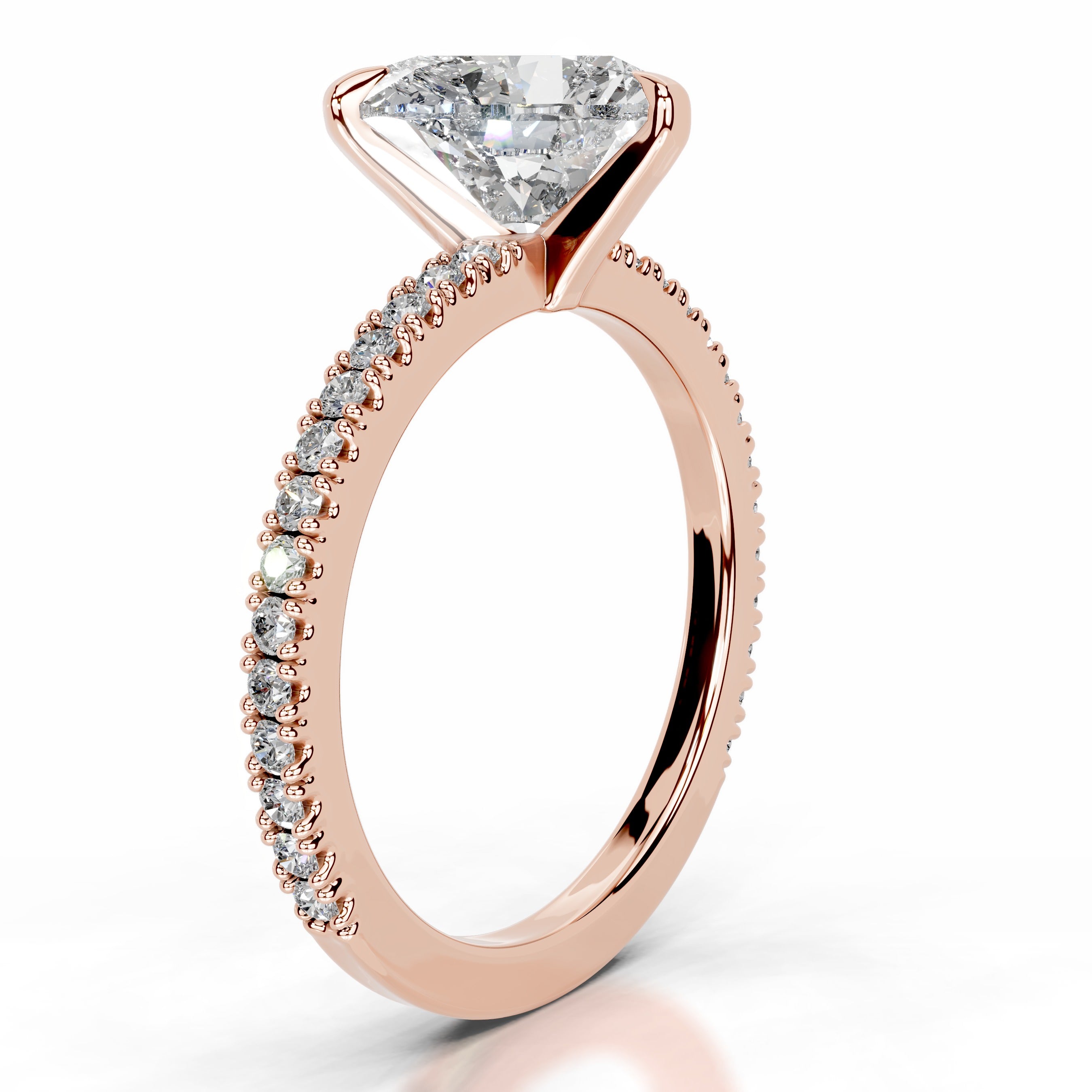 Luisana Diamond Engagement Ring - 14K Rose Gold