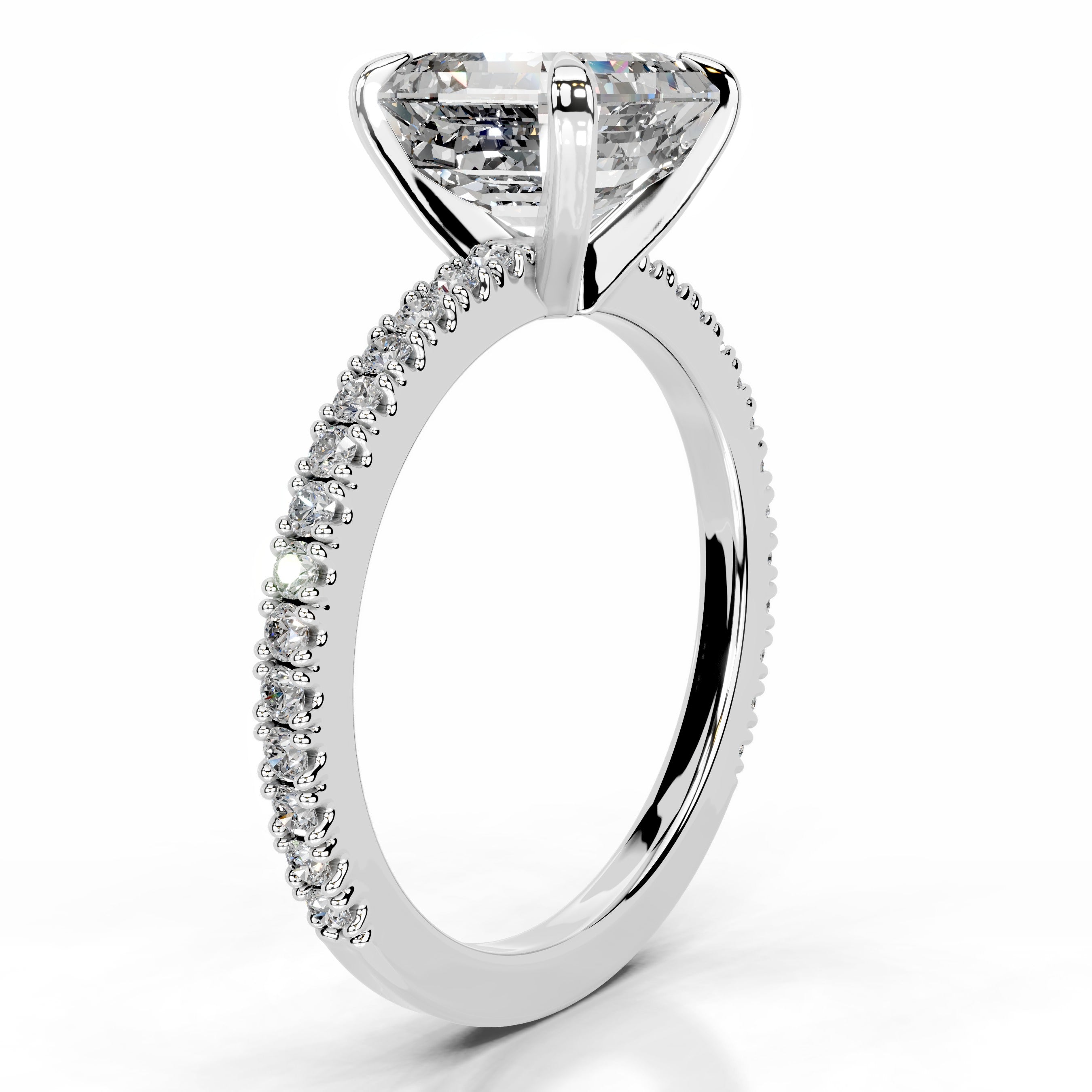 Luisana Diamond Engagement Ring - Platinum