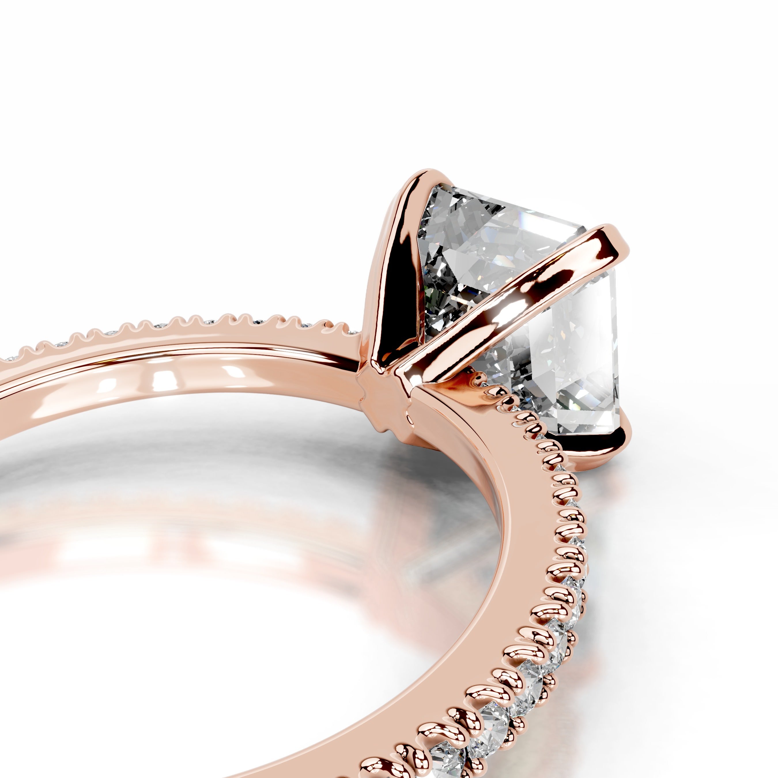 Luisana Diamond Engagement Ring - 14K Rose Gold