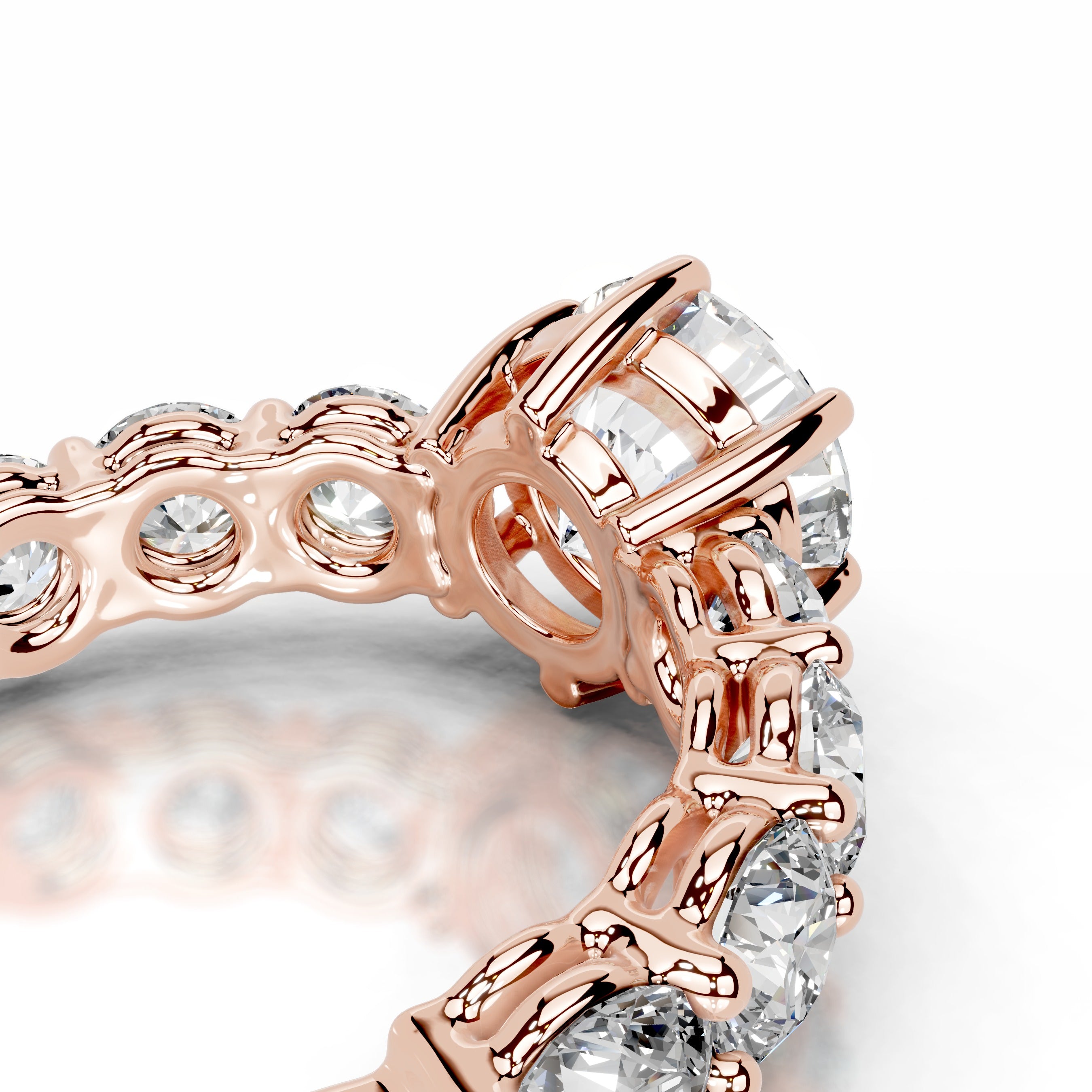 Odin Diamond Engagement Ring - 14K Rose Gold