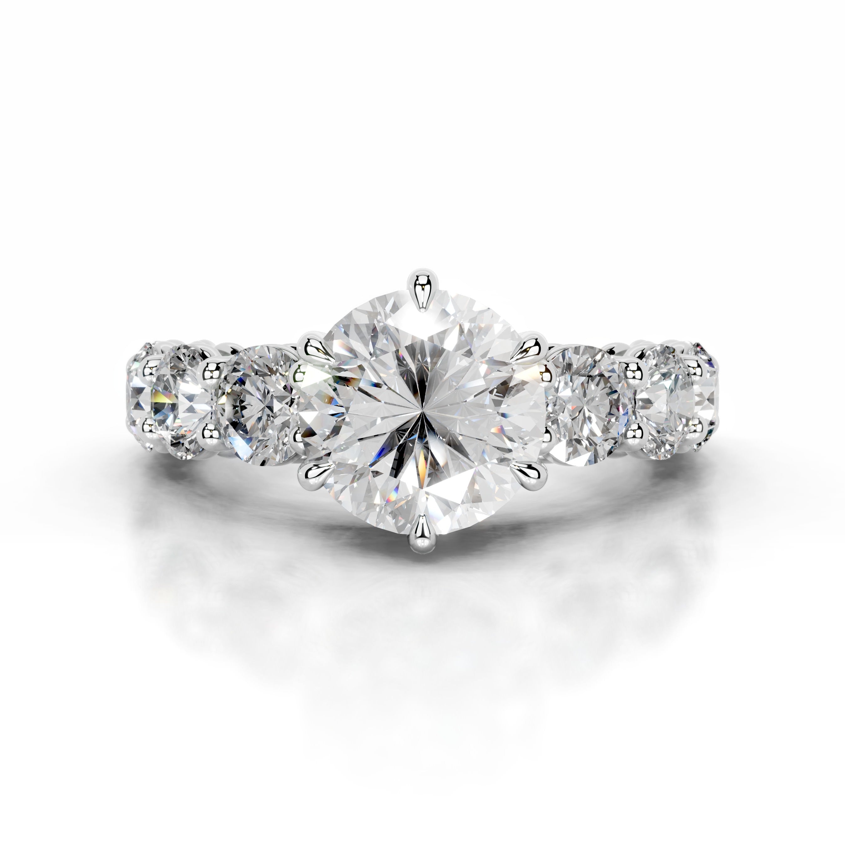 Odin Diamond Engagement Ring - Platinum