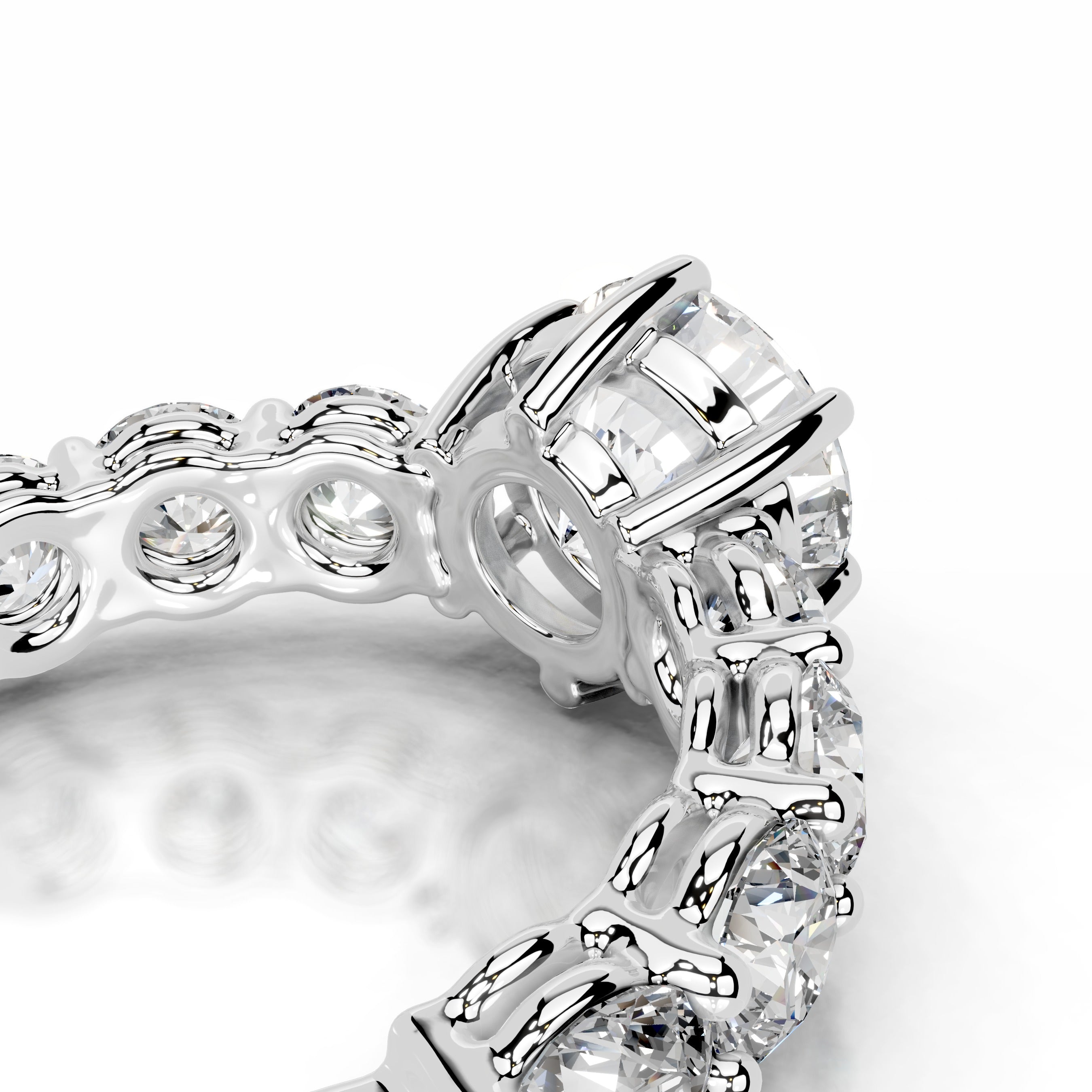 Odin Diamond Engagement Ring - 18K White Gold