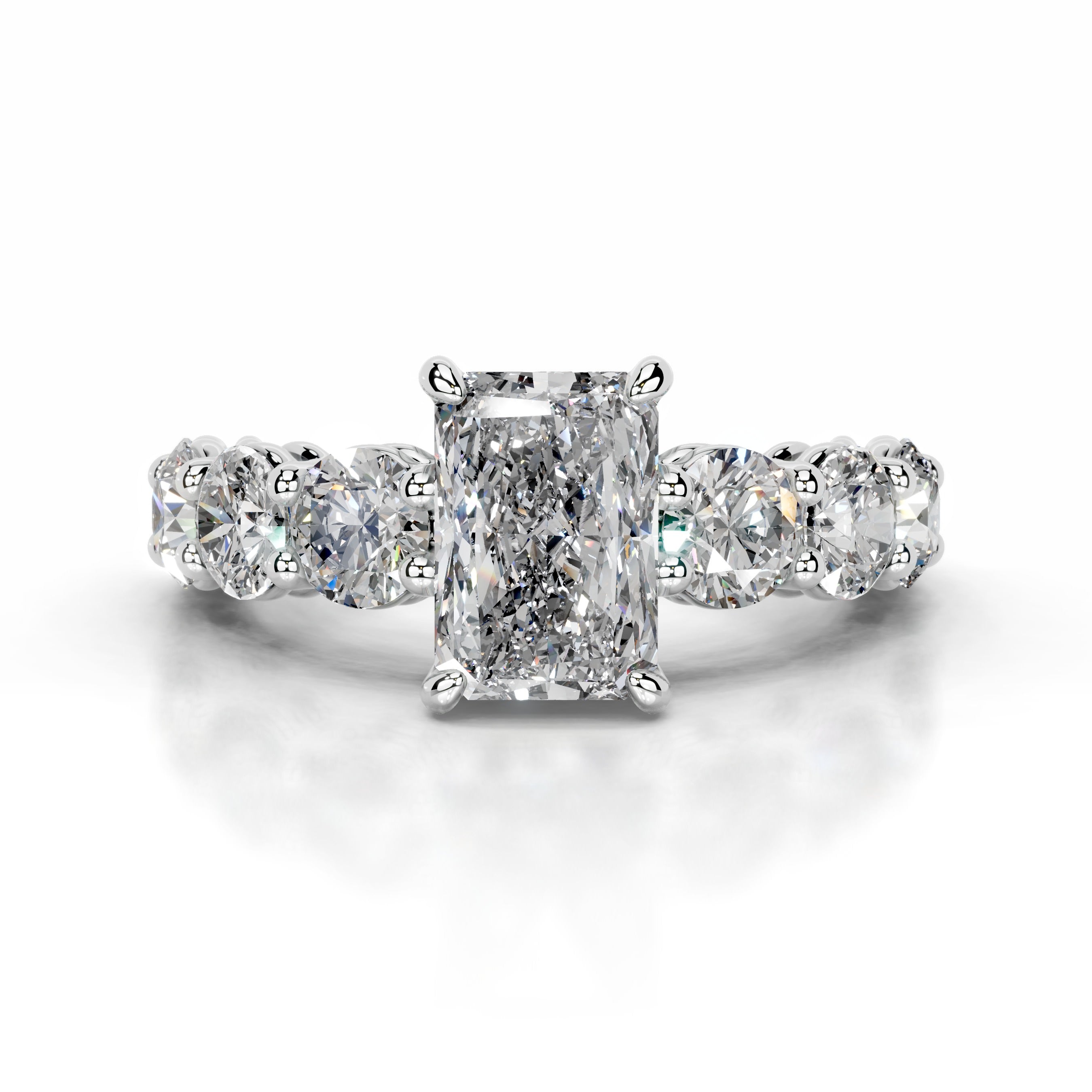 Odin Diamond Engagement Ring - Platinum