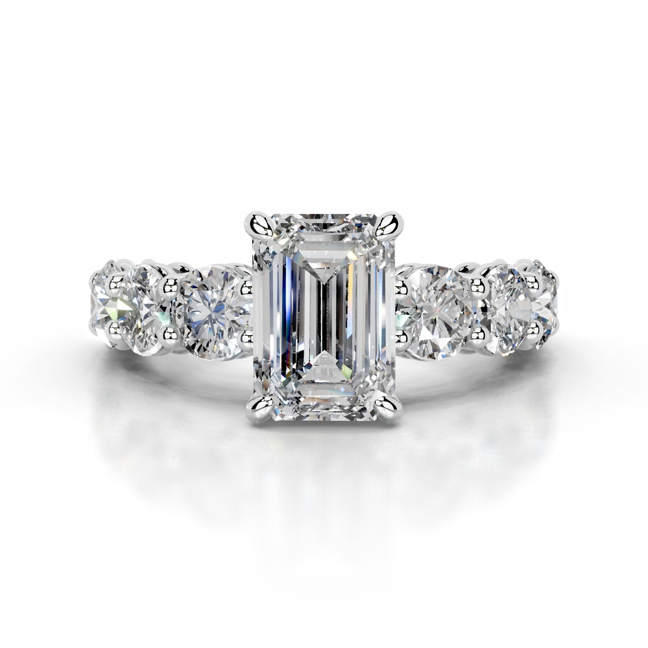 Odin Diamond Engagement Ring - Platinum