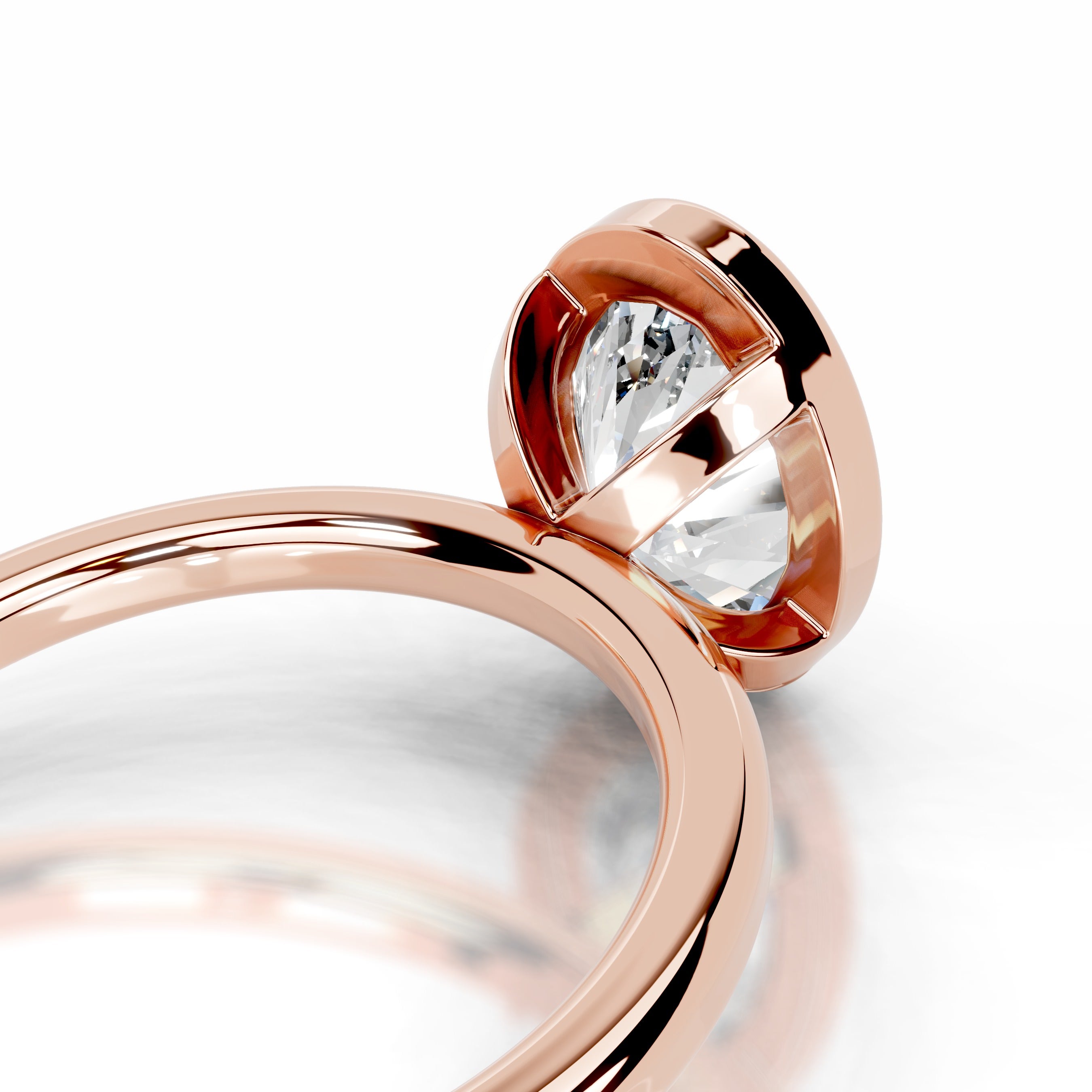 Dima  Diamond Engagement Ring - 14K Rose Gold