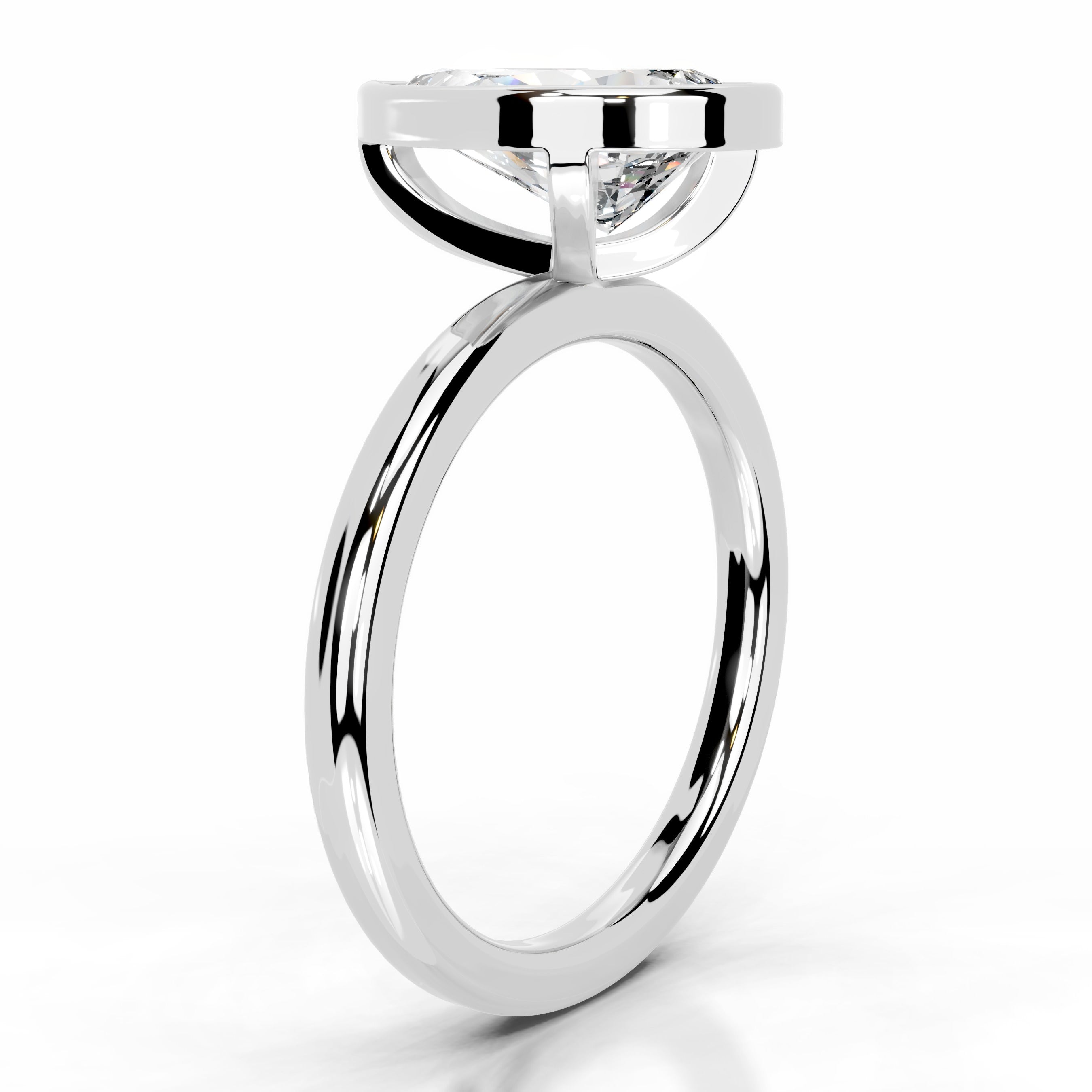 Dima  Diamond Engagement Ring - 14K White Gold