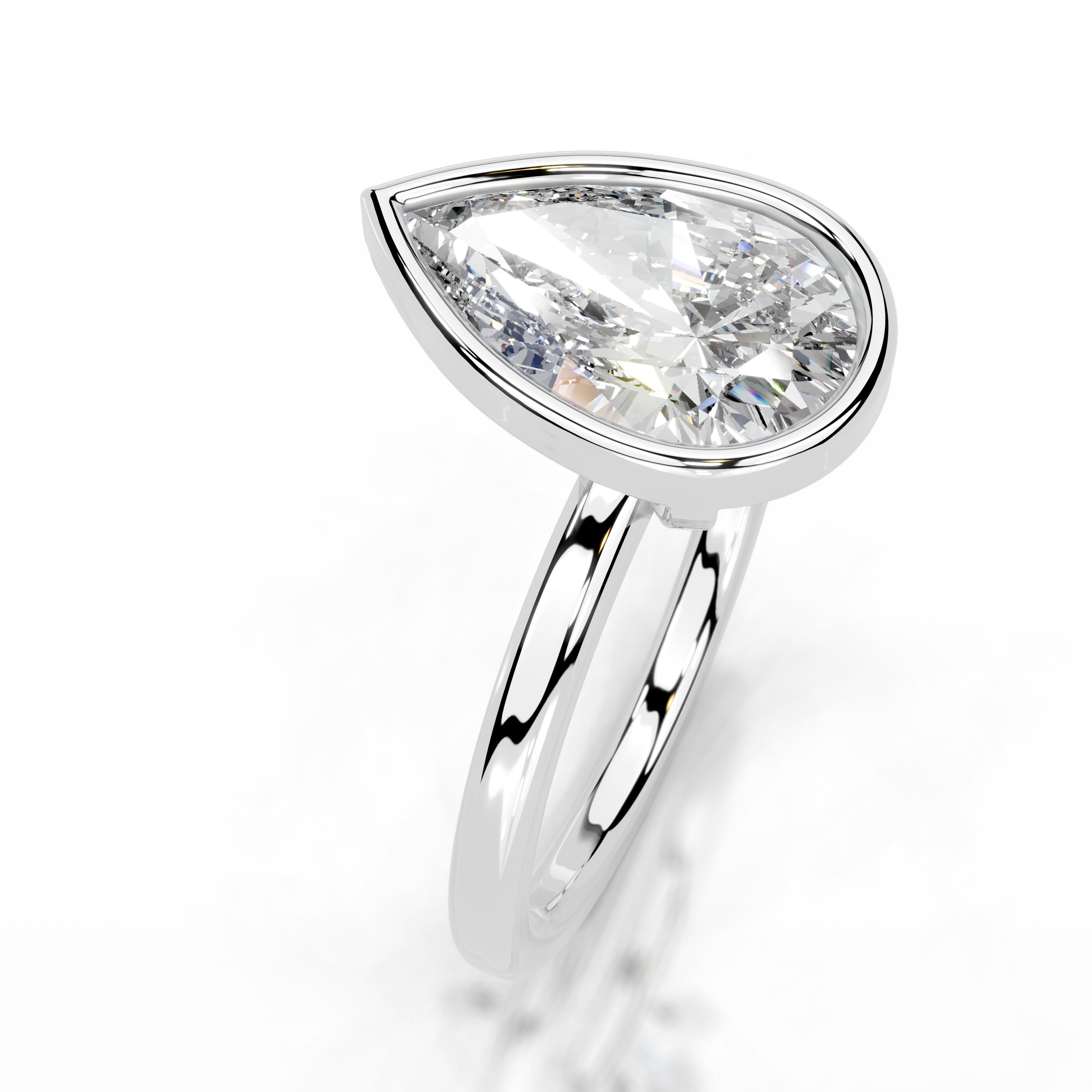 Dima  Diamond Engagement Ring - Platinum