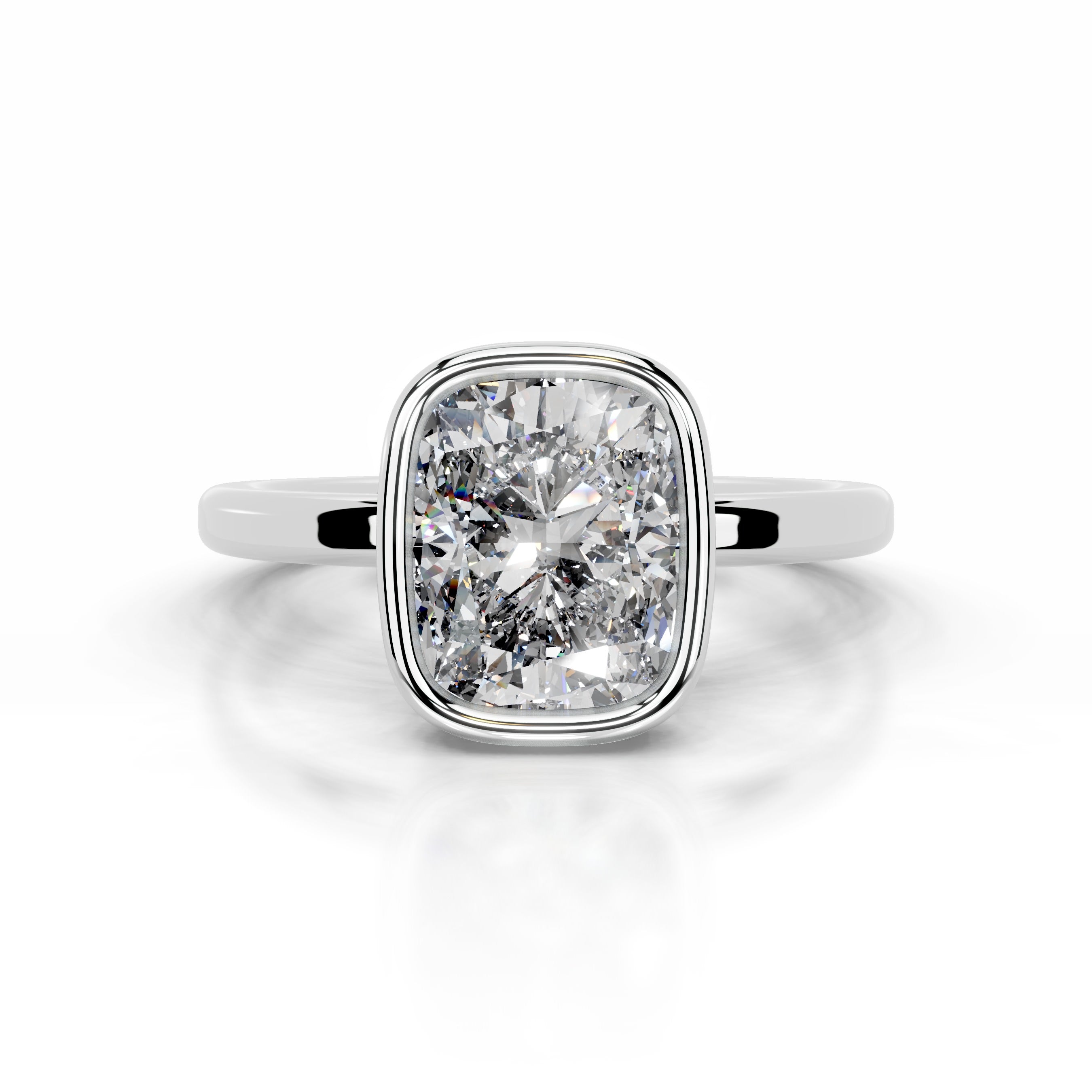 Dima  Diamond Engagement Ring - 14K White Gold