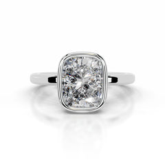 Dima Diamond Engagement Ring - 18K White Gold