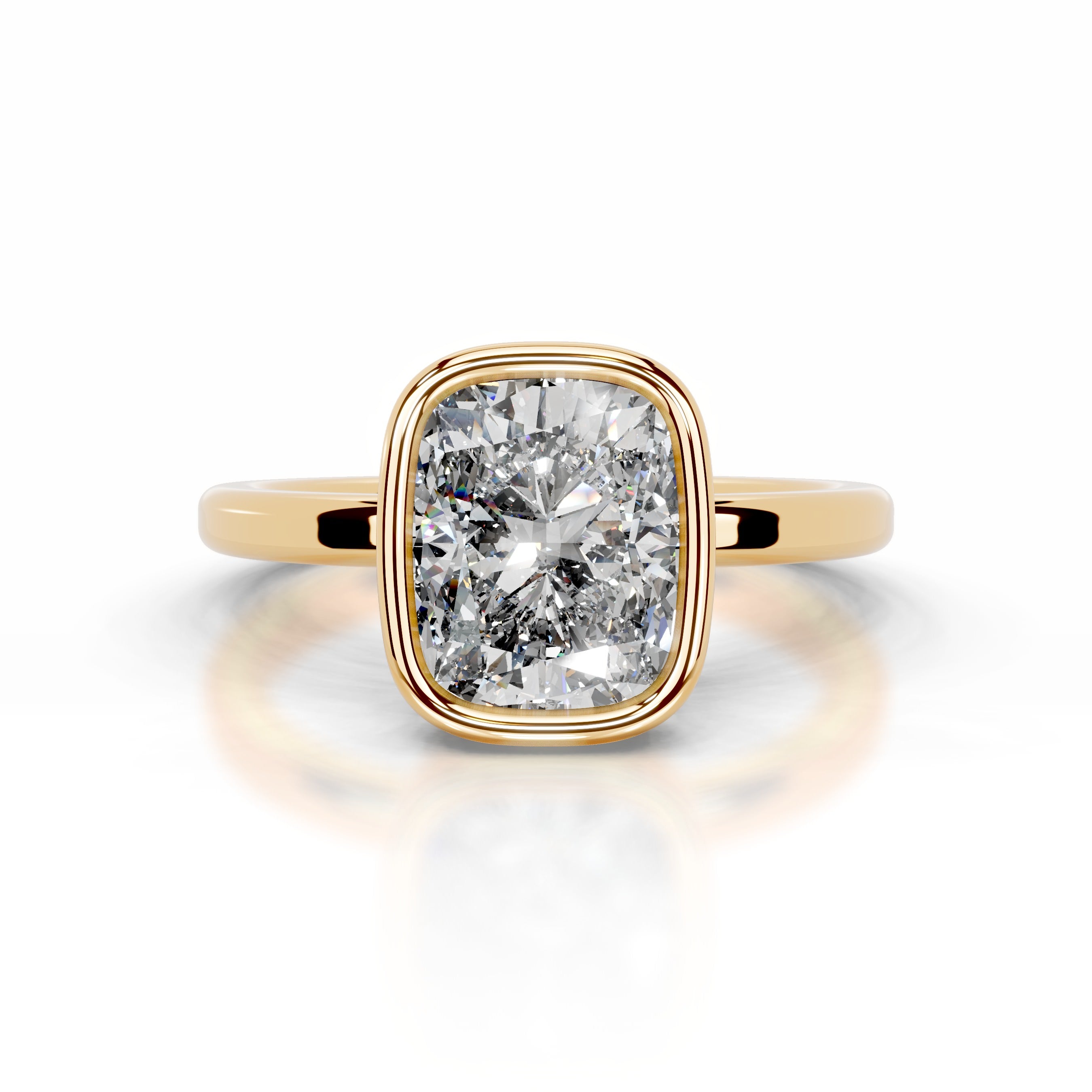 Dima  Diamond Engagement Ring - 18K Yellow Gold