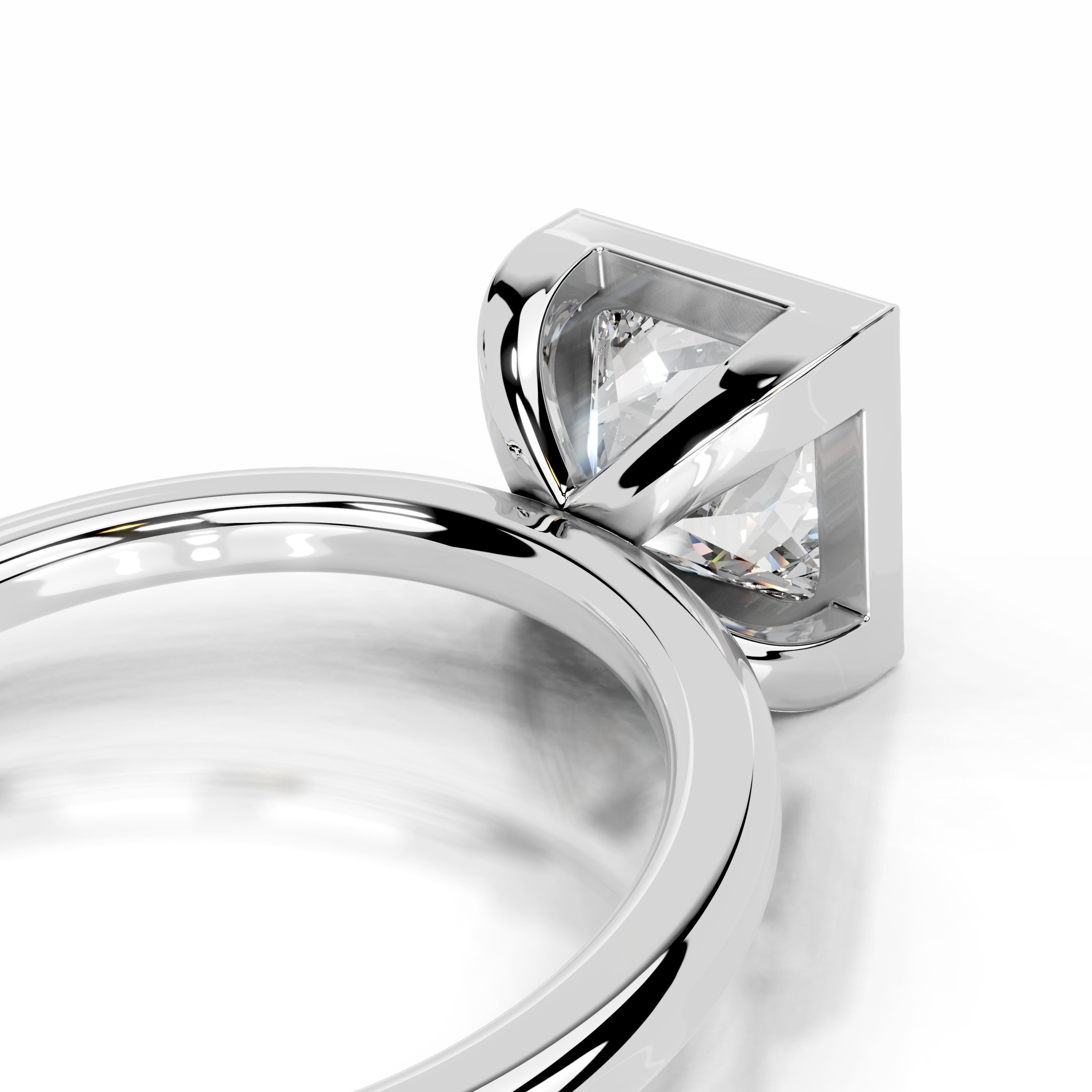 Dima  Diamond Engagement Ring - 14K White Gold