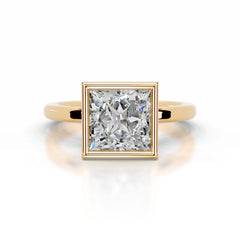 Dima Diamond Engagement Ring - 18K Yellow Gold