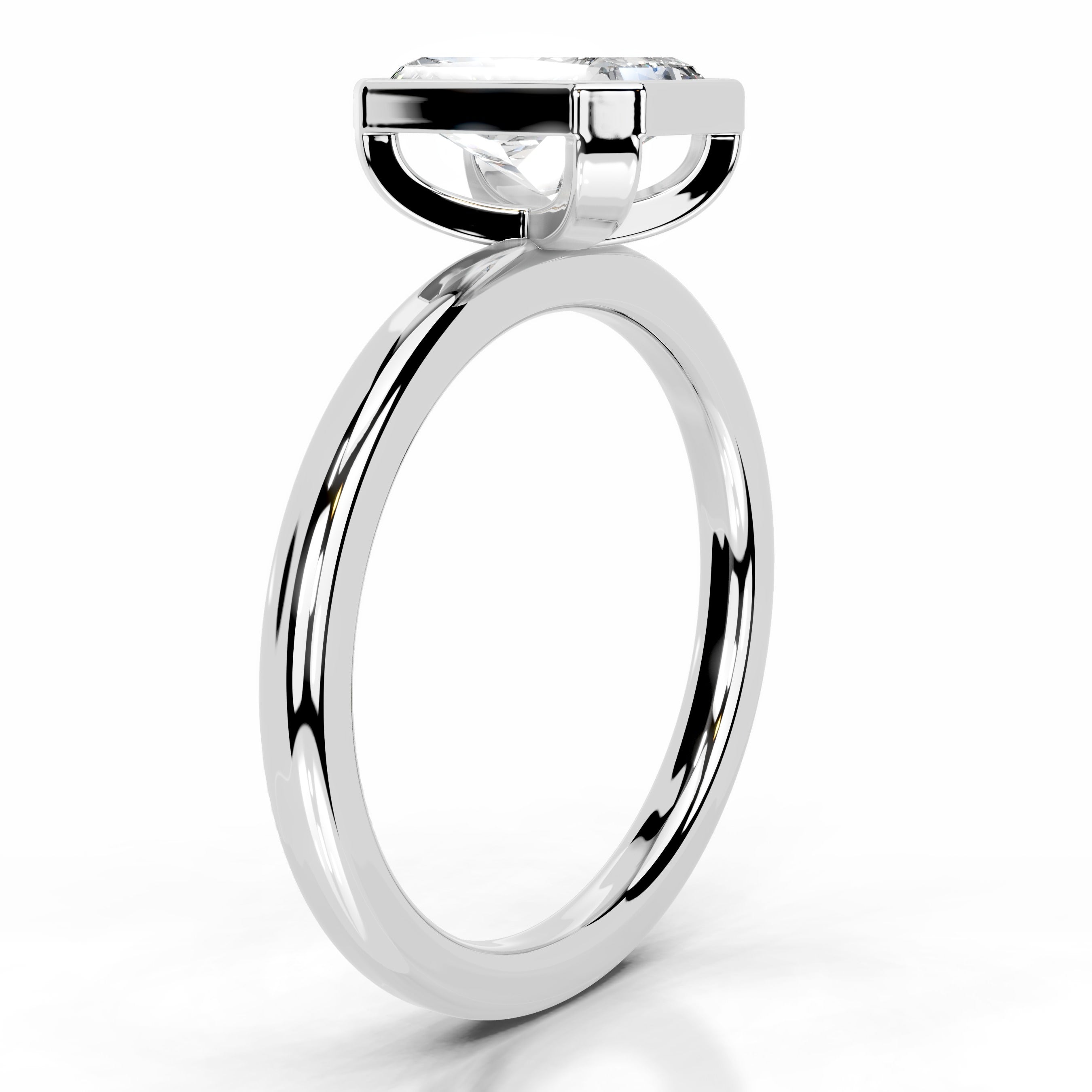 Dima Diamond Engagement Ring - 14K White Gold