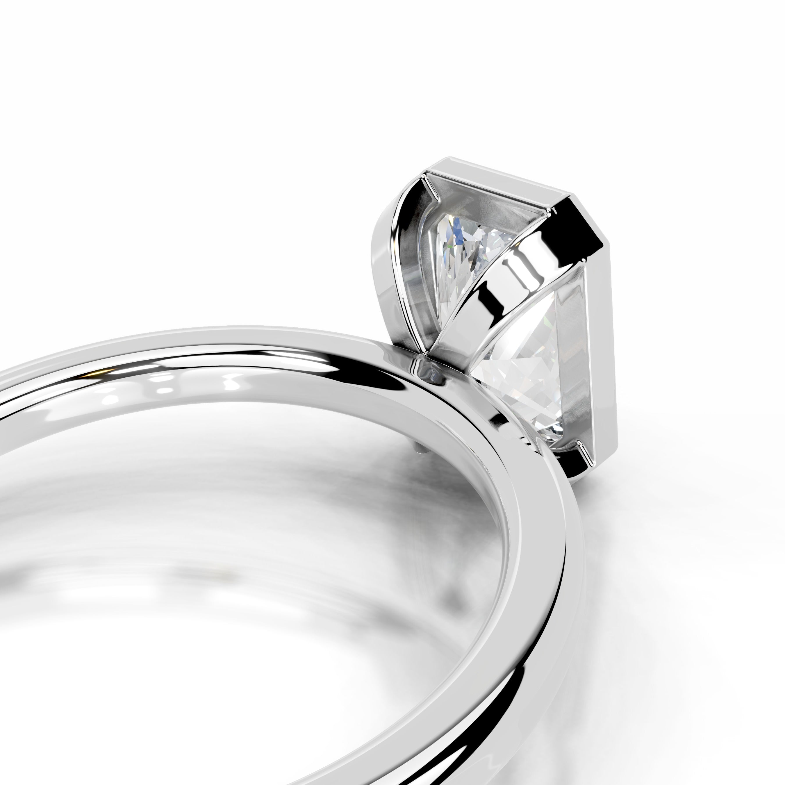 Dima Diamond Engagement Ring - Platinum