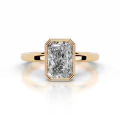 Dima Diamond Engagement Ring - 18K Yellow Gold