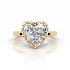 Dima Diamond Engagement Ring - 18K Yellow Gold - Main Stone 1.5 Carat