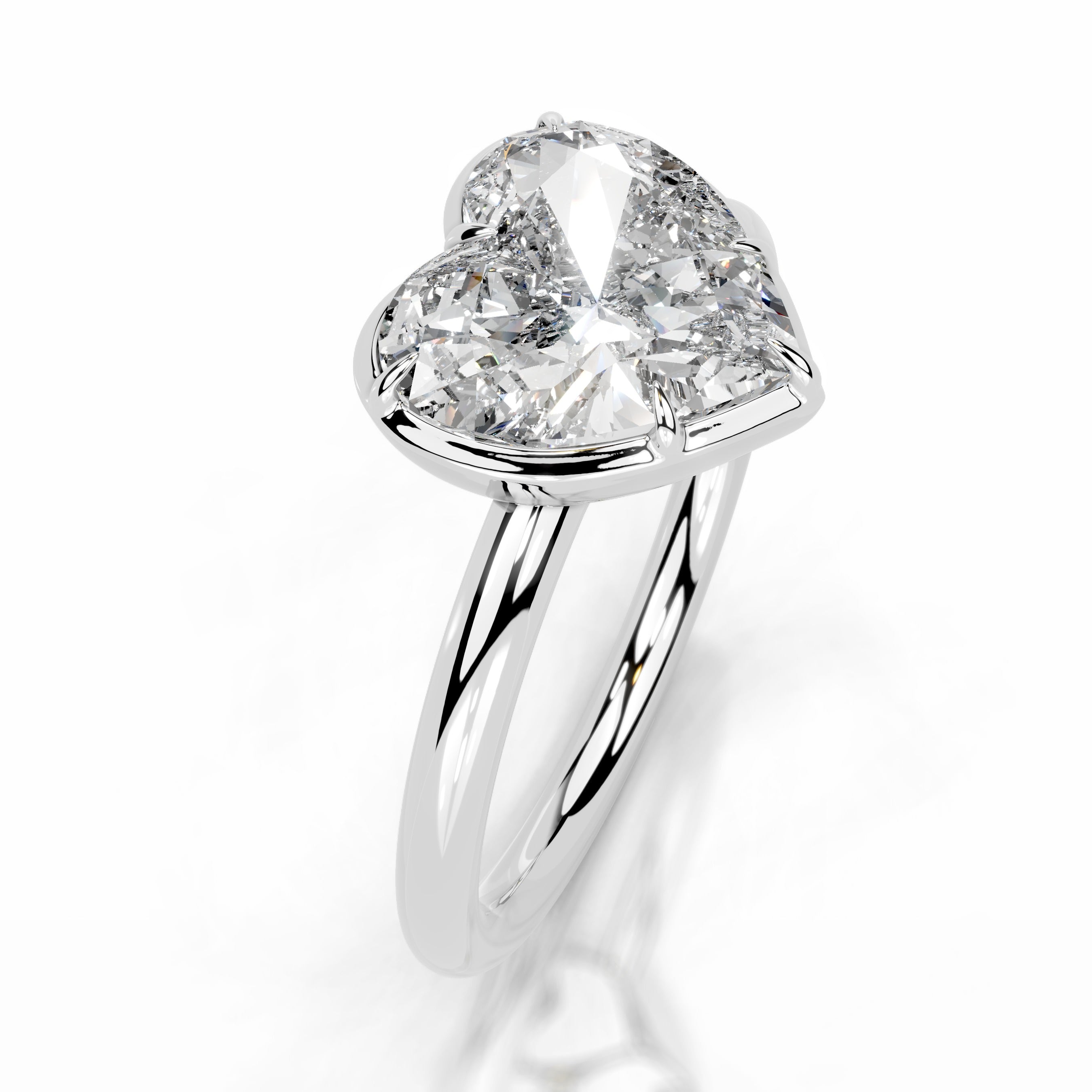 Narcisa Diamond Engagement Ring - Platinum