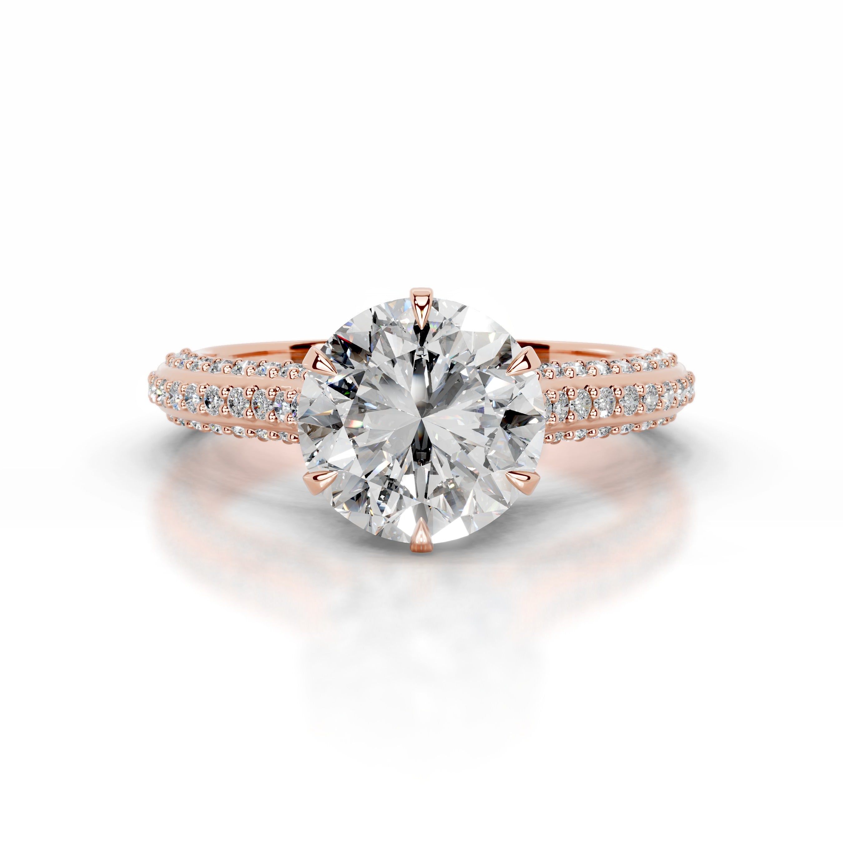 Joana  Diamond Engagement Ring - 14K Rose Gold