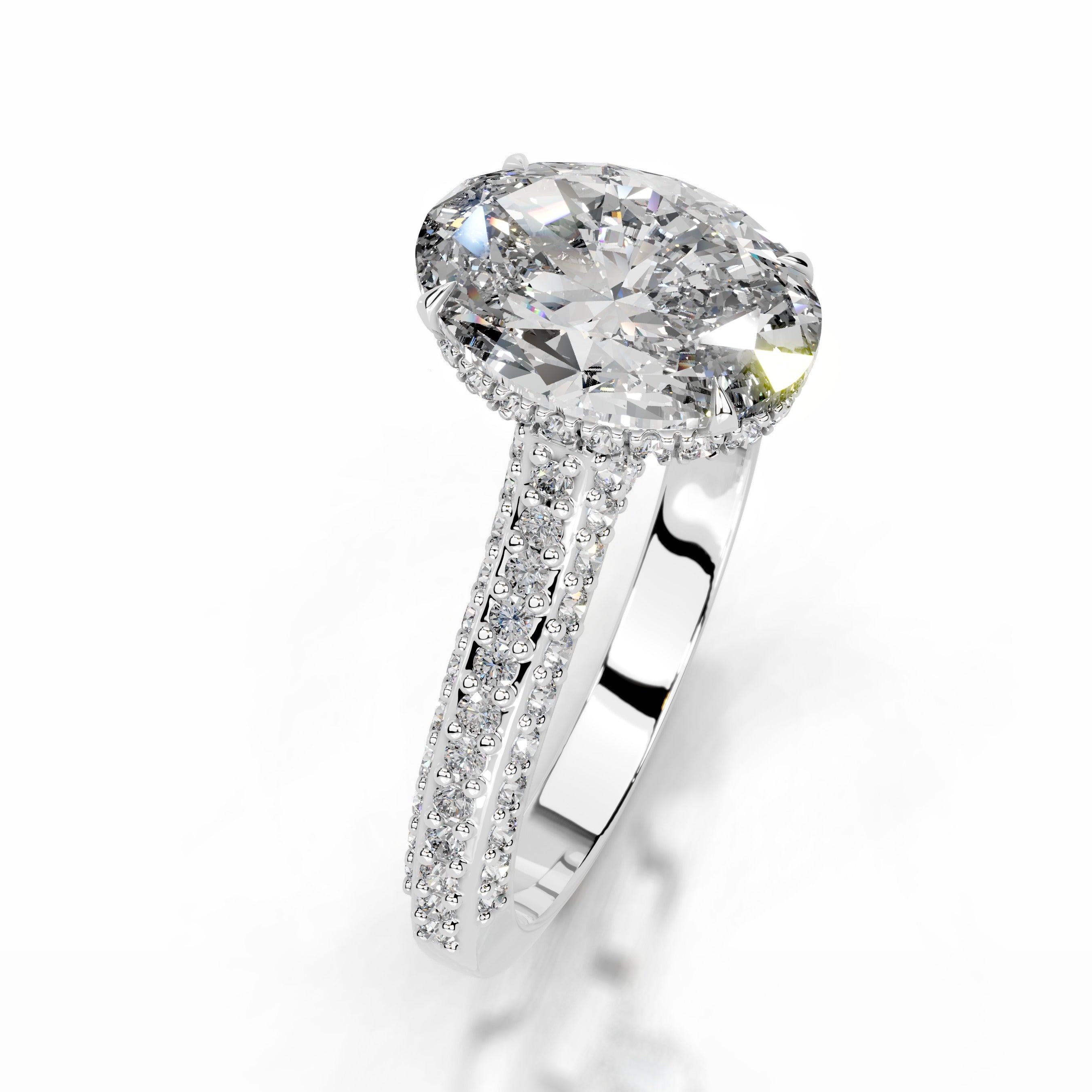 Joana  Diamond Engagement Ring - 14K White Gold