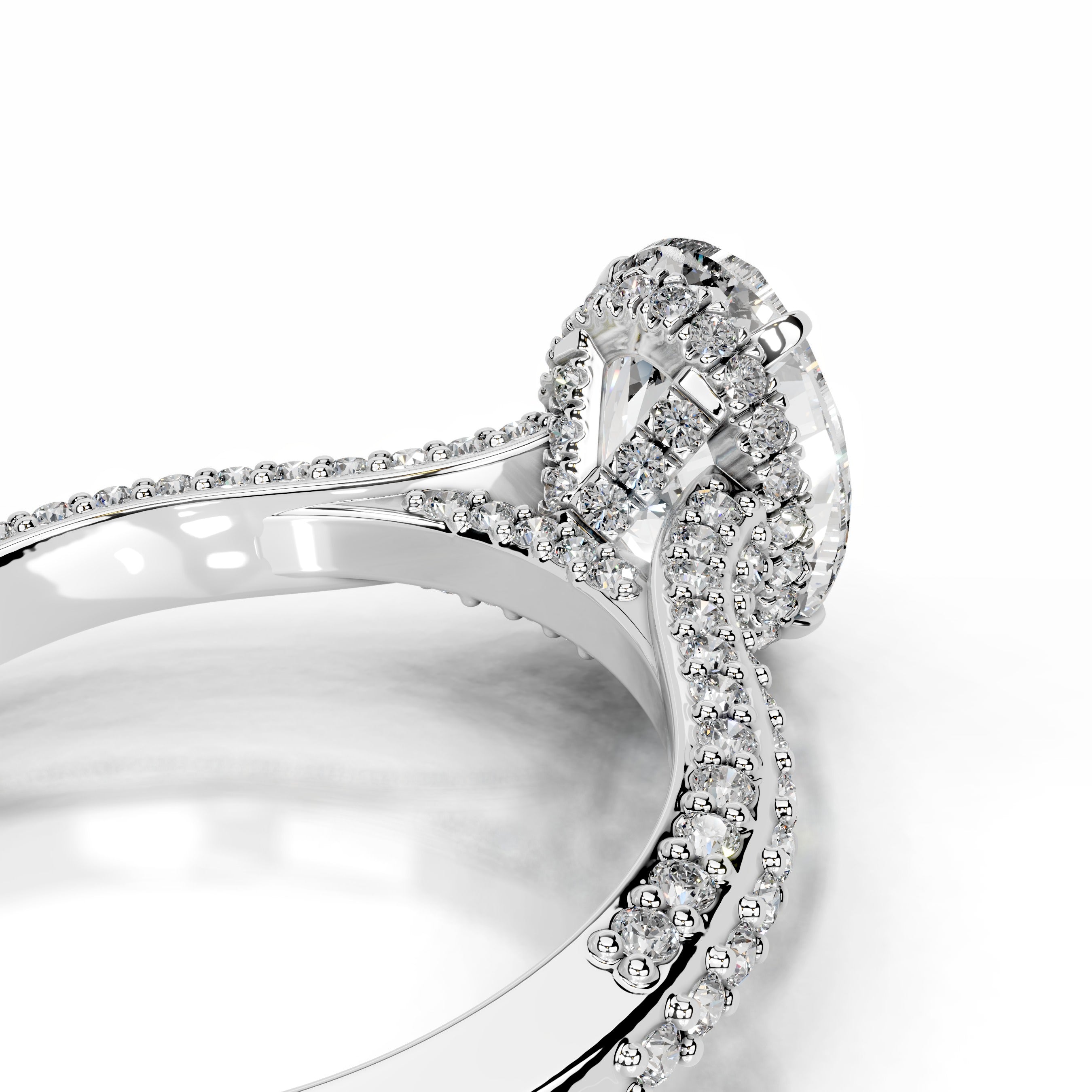 Joana  Diamond Engagement Ring - 14K White Gold