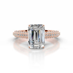 Joana Diamond Engagement Ring - 14K Rose Gold