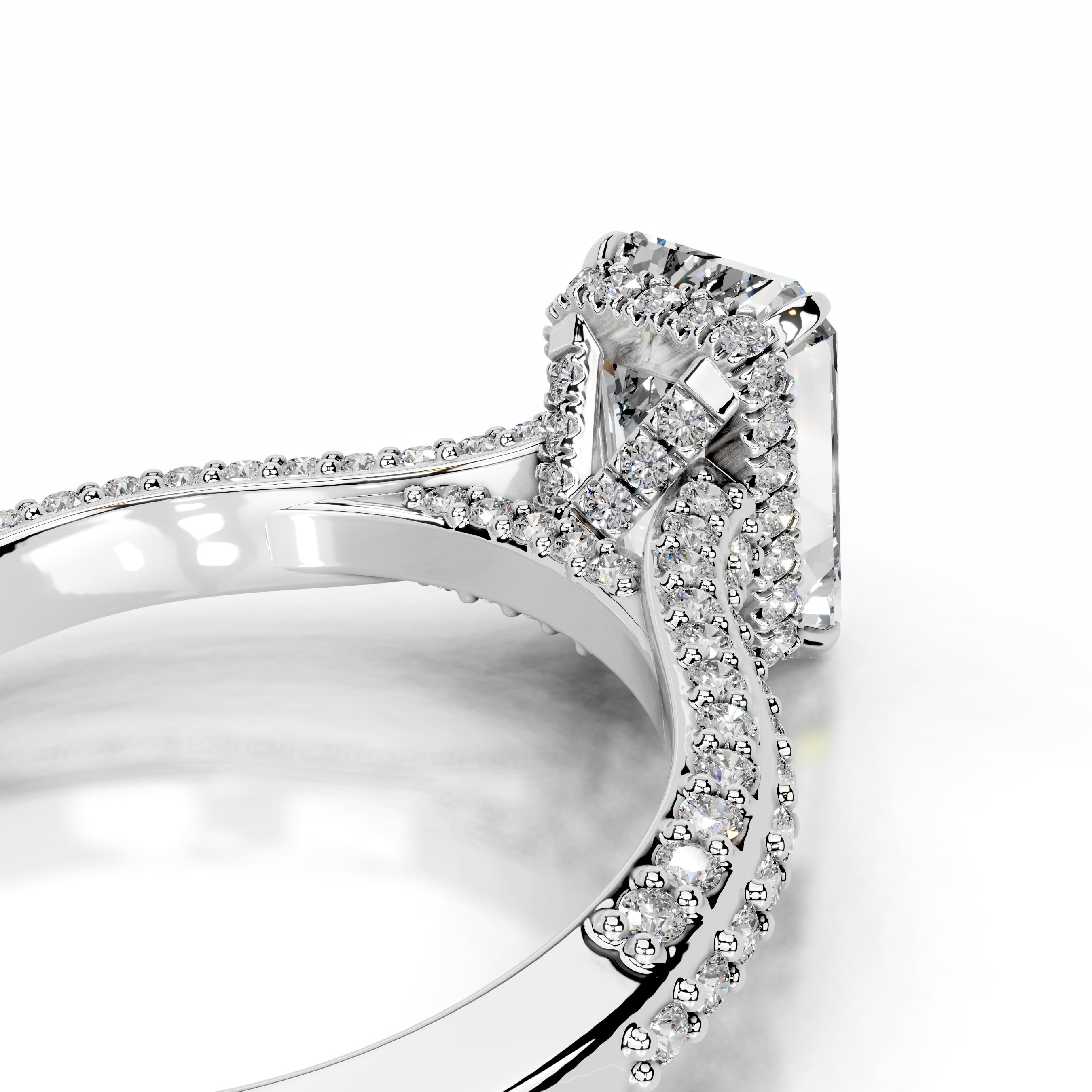 Joana  Diamond Engagement Ring - 14K White Gold