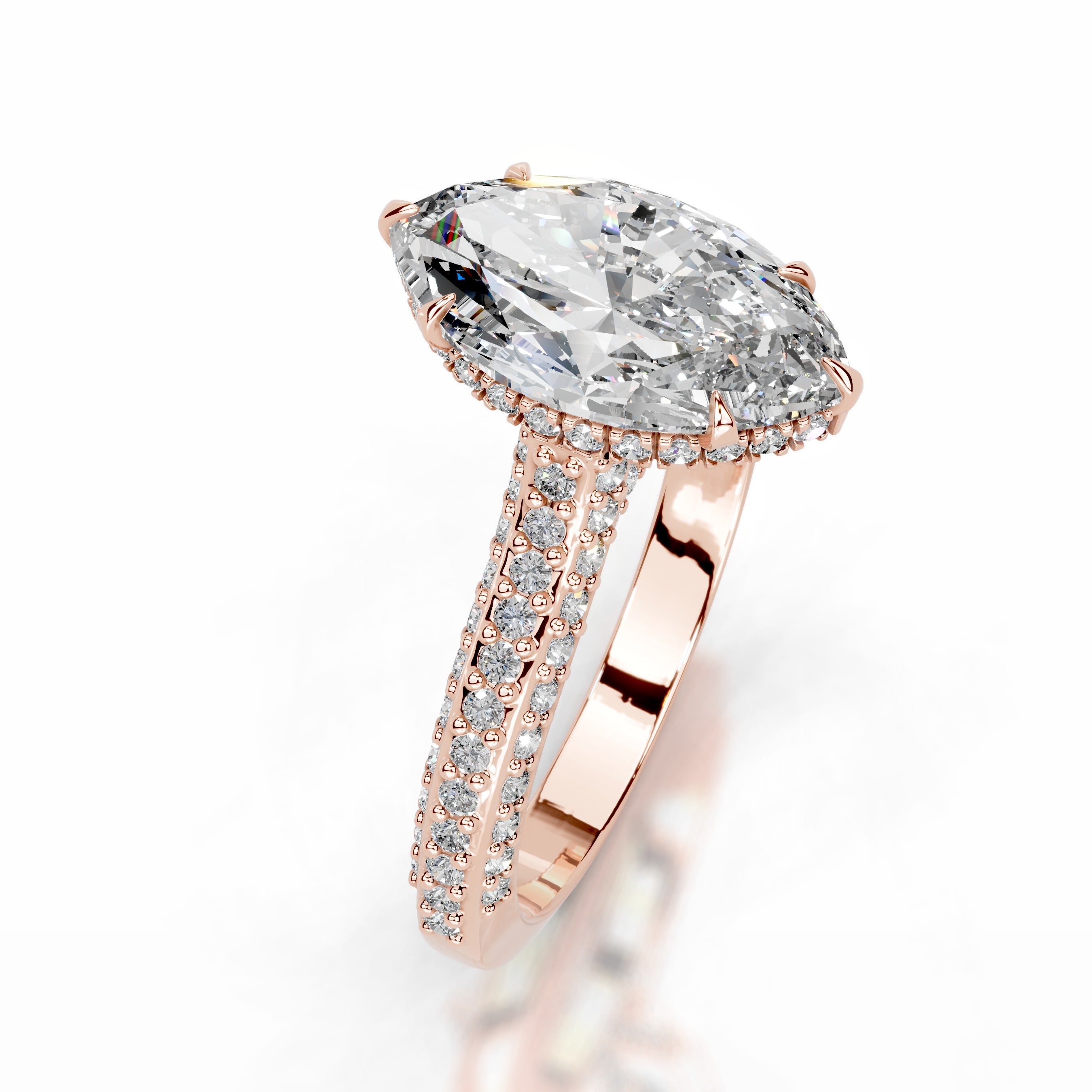 Joana  Diamond Engagement Ring - 14K Rose Gold