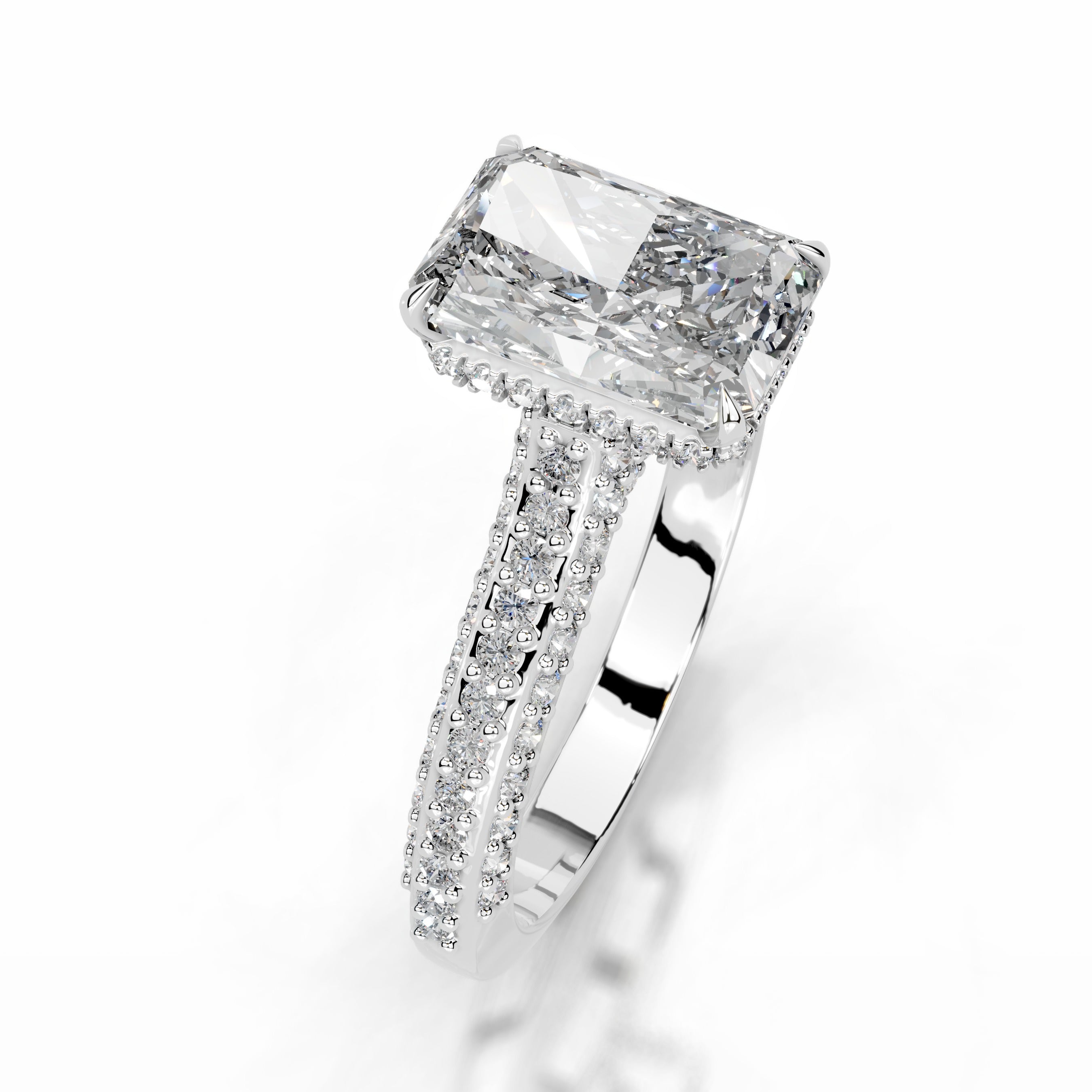 Joana Diamond Engagement Ring - 14K White Gold