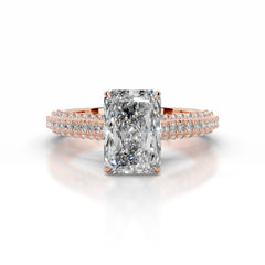 Joana Diamond Engagement Ring - 14K Rose Gold