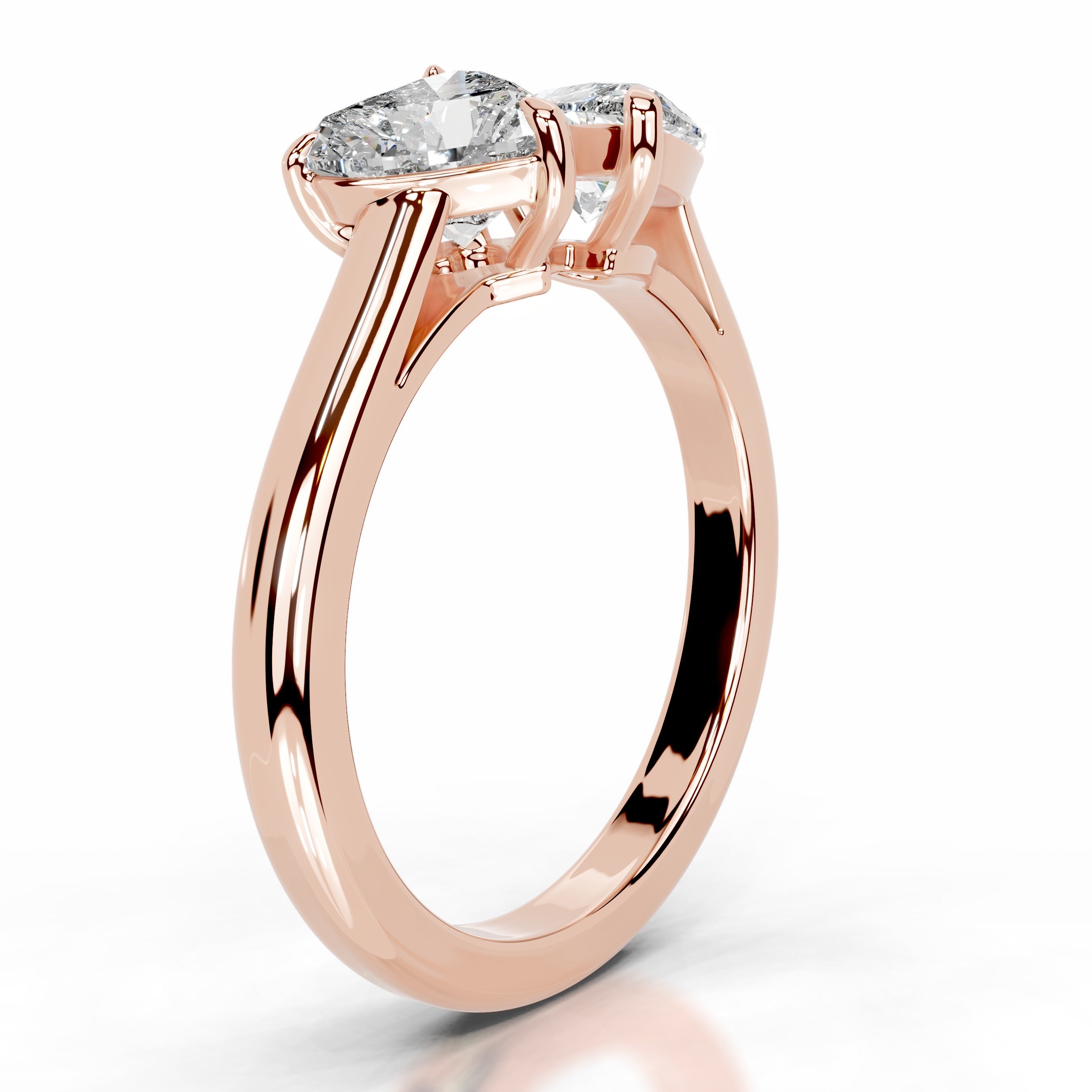 Shay Diamond Engagement Ring - 14K Rose Gold