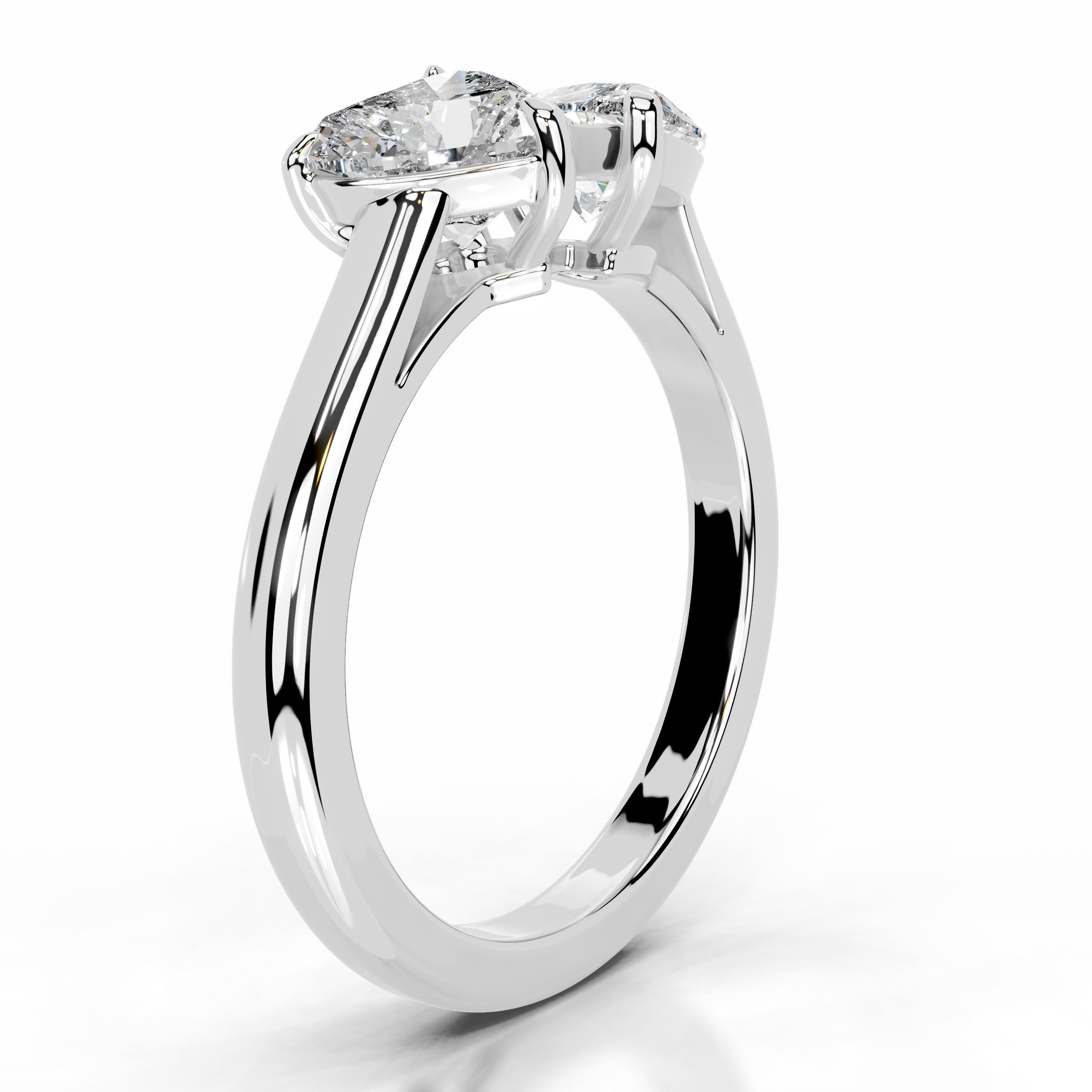 Shay Diamond Engagement Ring - 14K White Gold