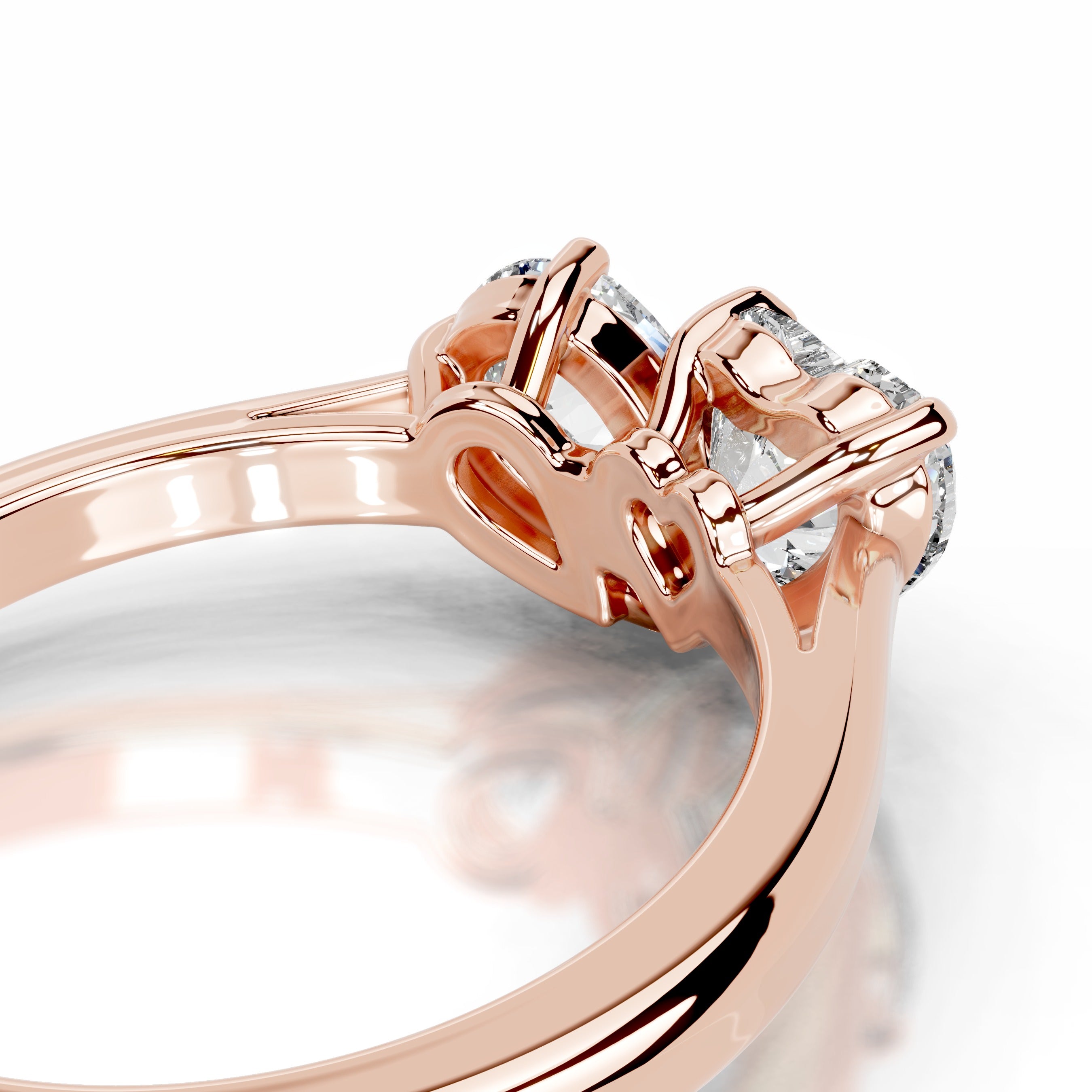 Shay Diamond Engagement Ring - 14K Rose Gold