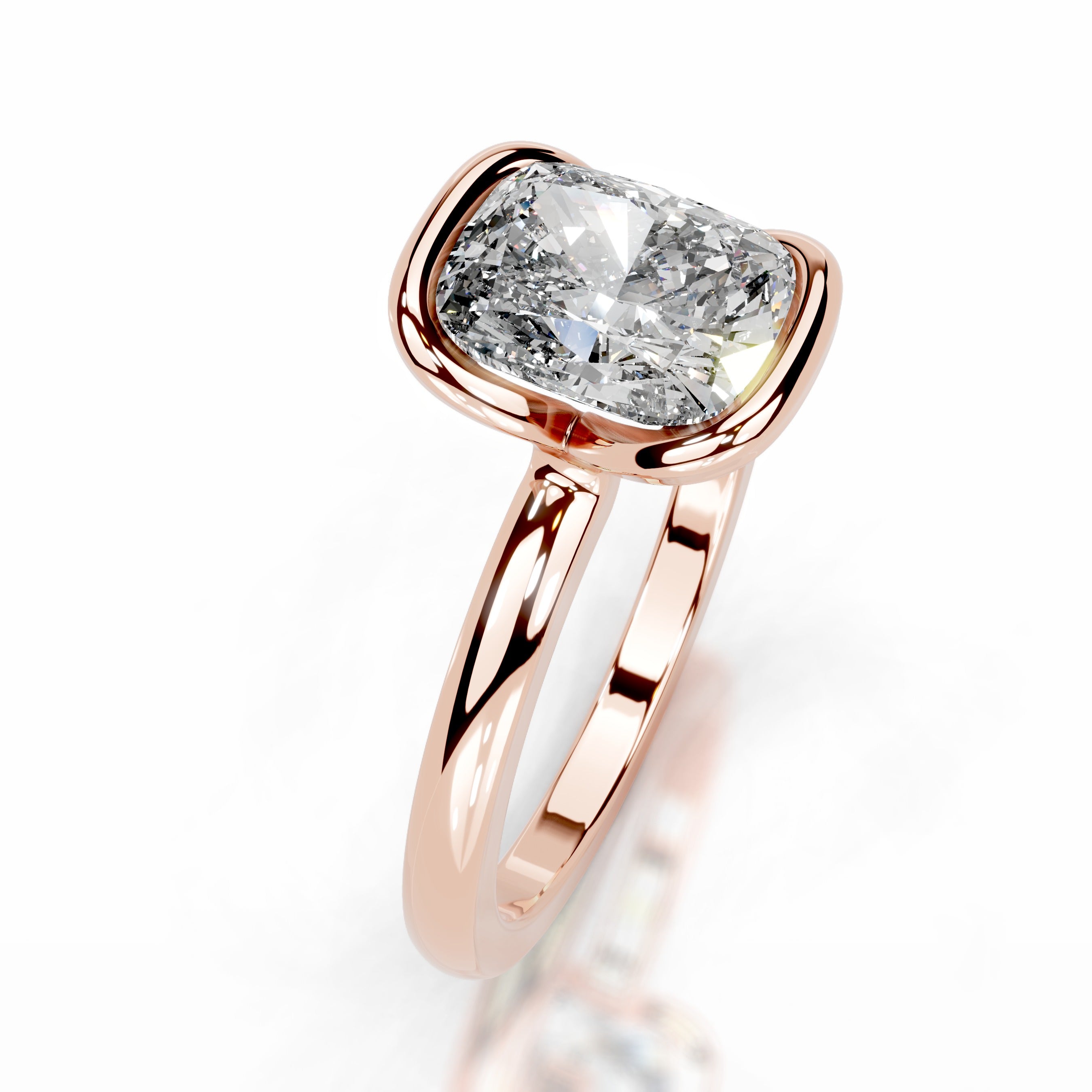 Thor Diamond Engagement Ring - 14K Rose Gold