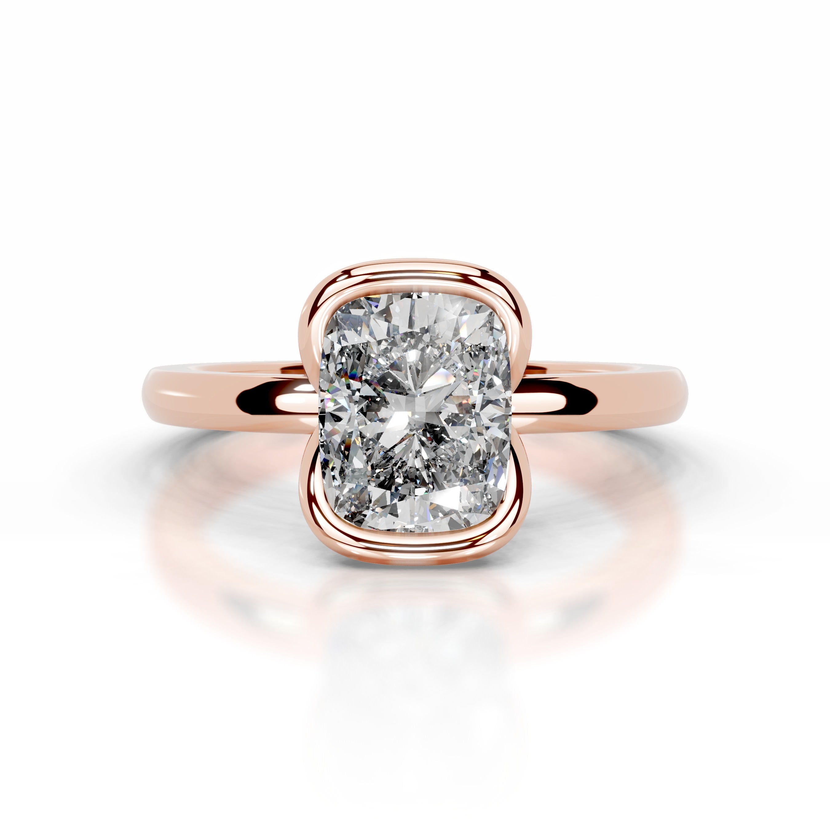 Thor Diamond Engagement Ring - 14K Rose Gold