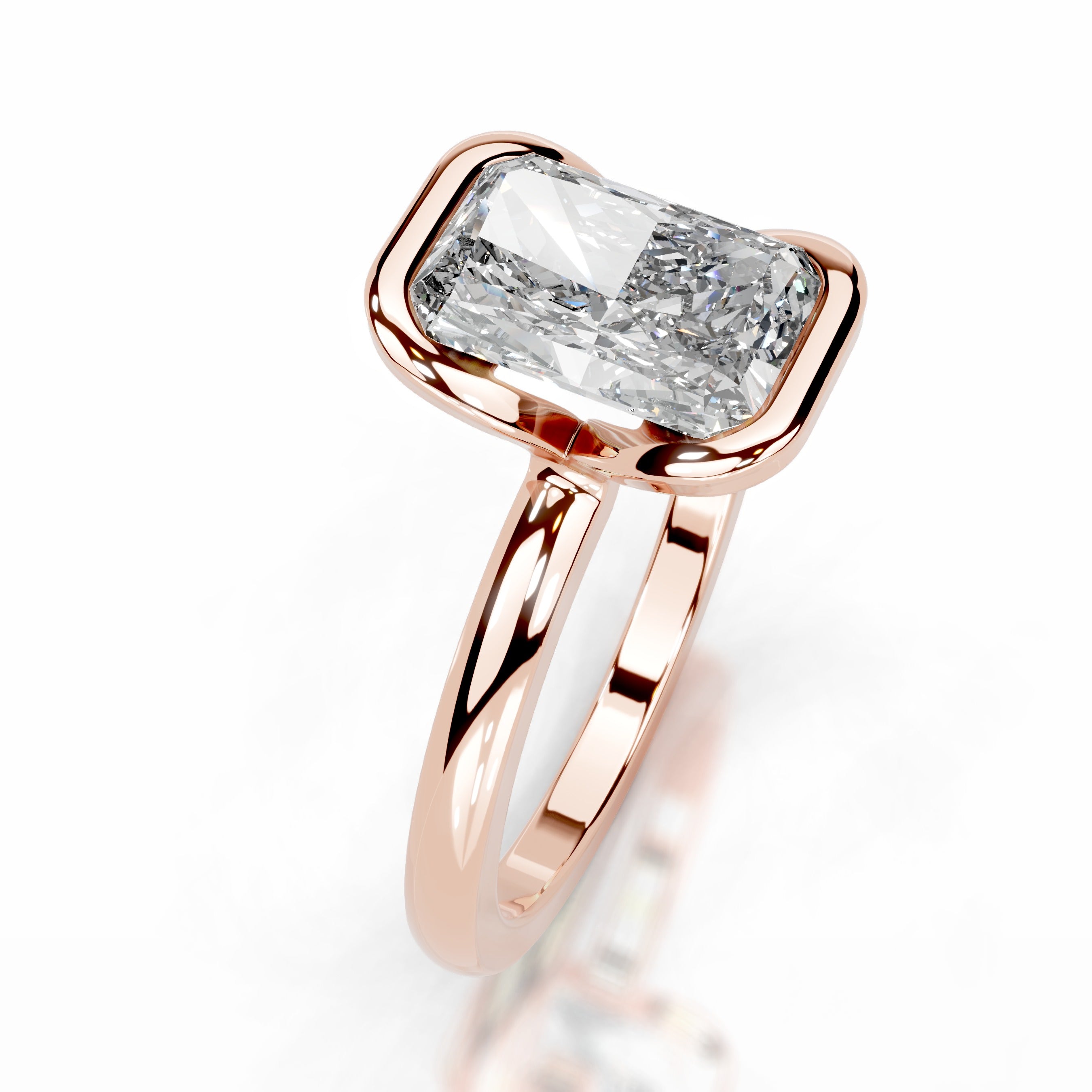 Thor Diamond Engagement Ring - 14K Rose Gold